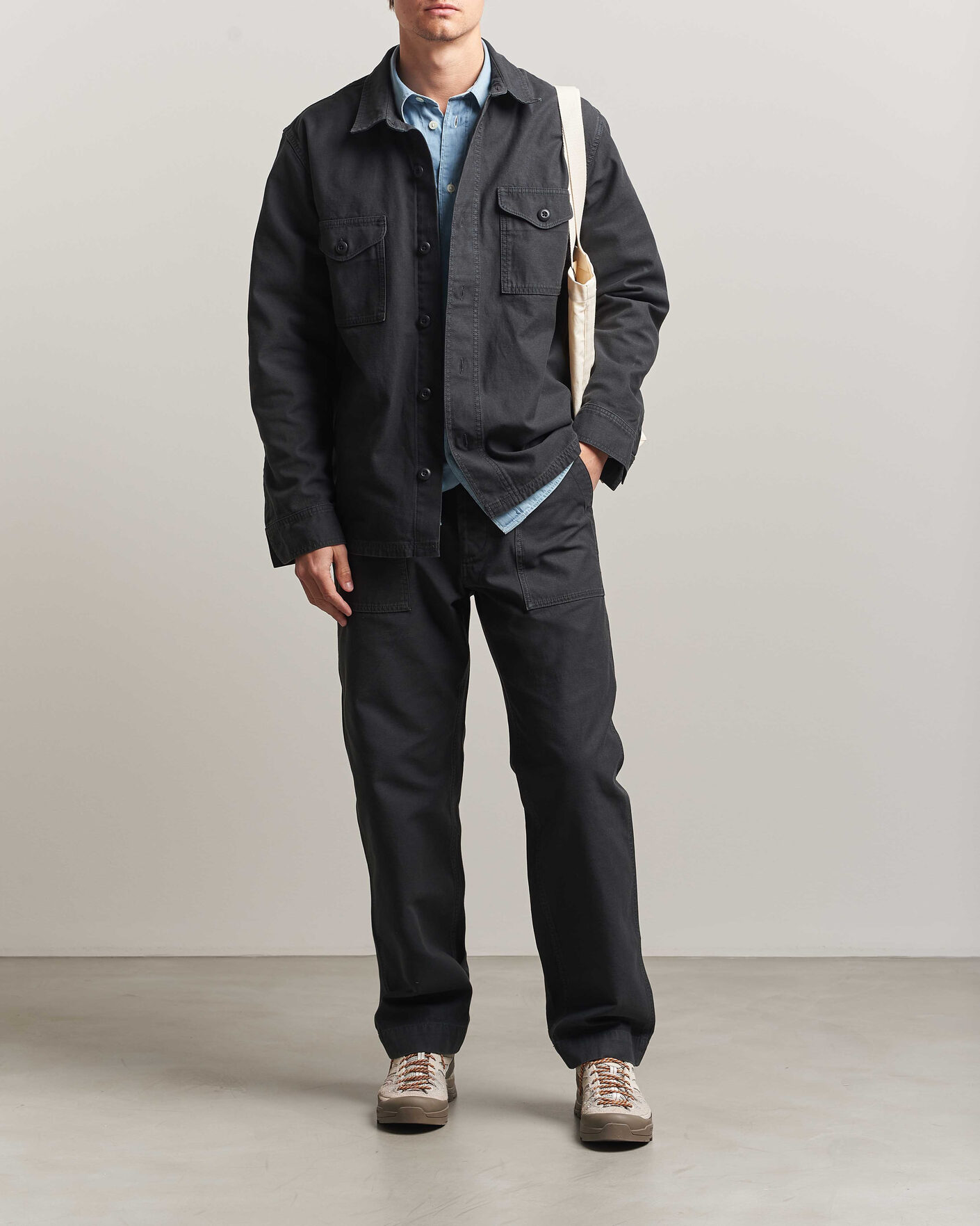 Herre | Bukser | Filson | Field Supply Pants Washed Faded Black