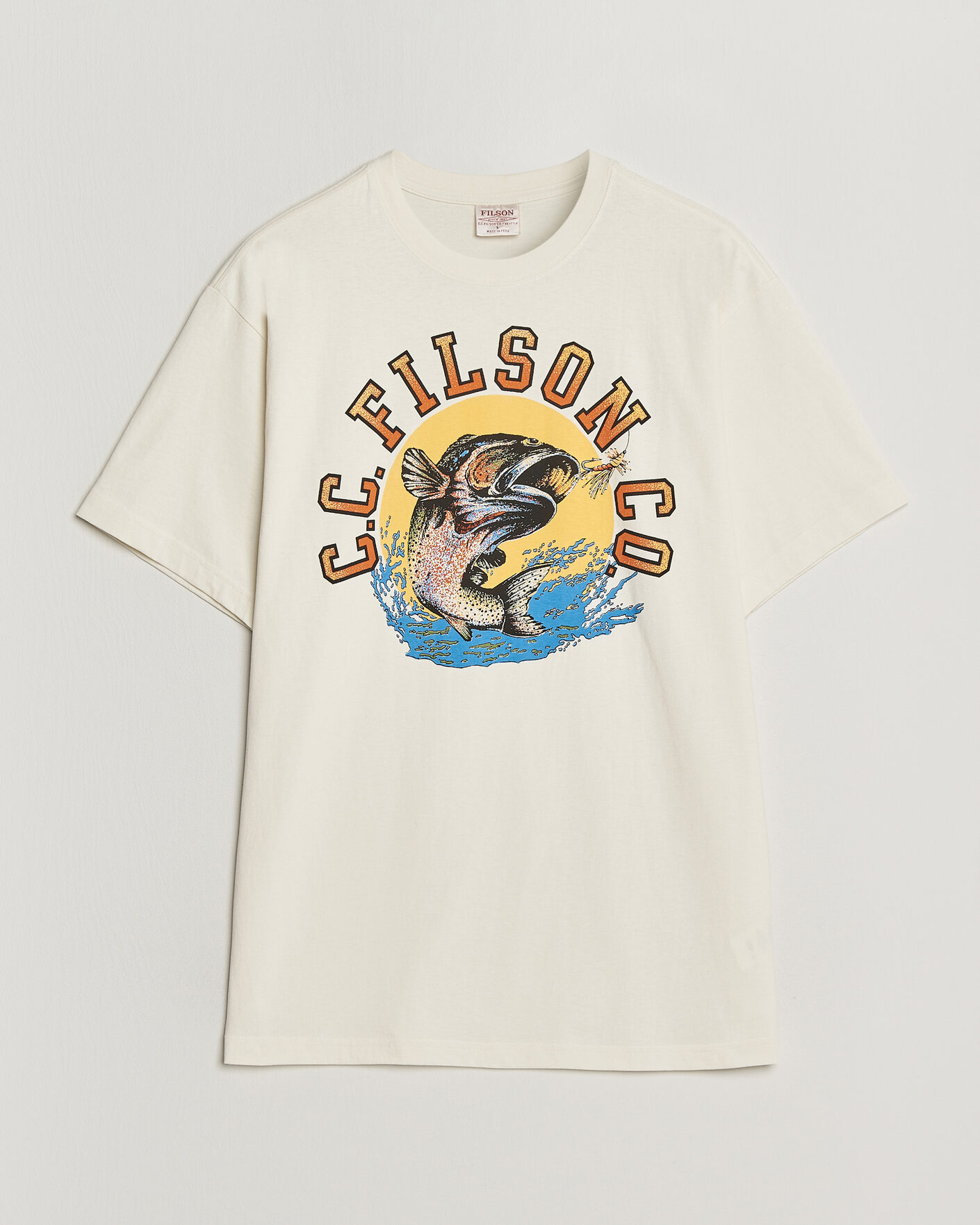 Herre | T-Shirts | Filson | Dry Fly Graphic T-Shirt Basswood