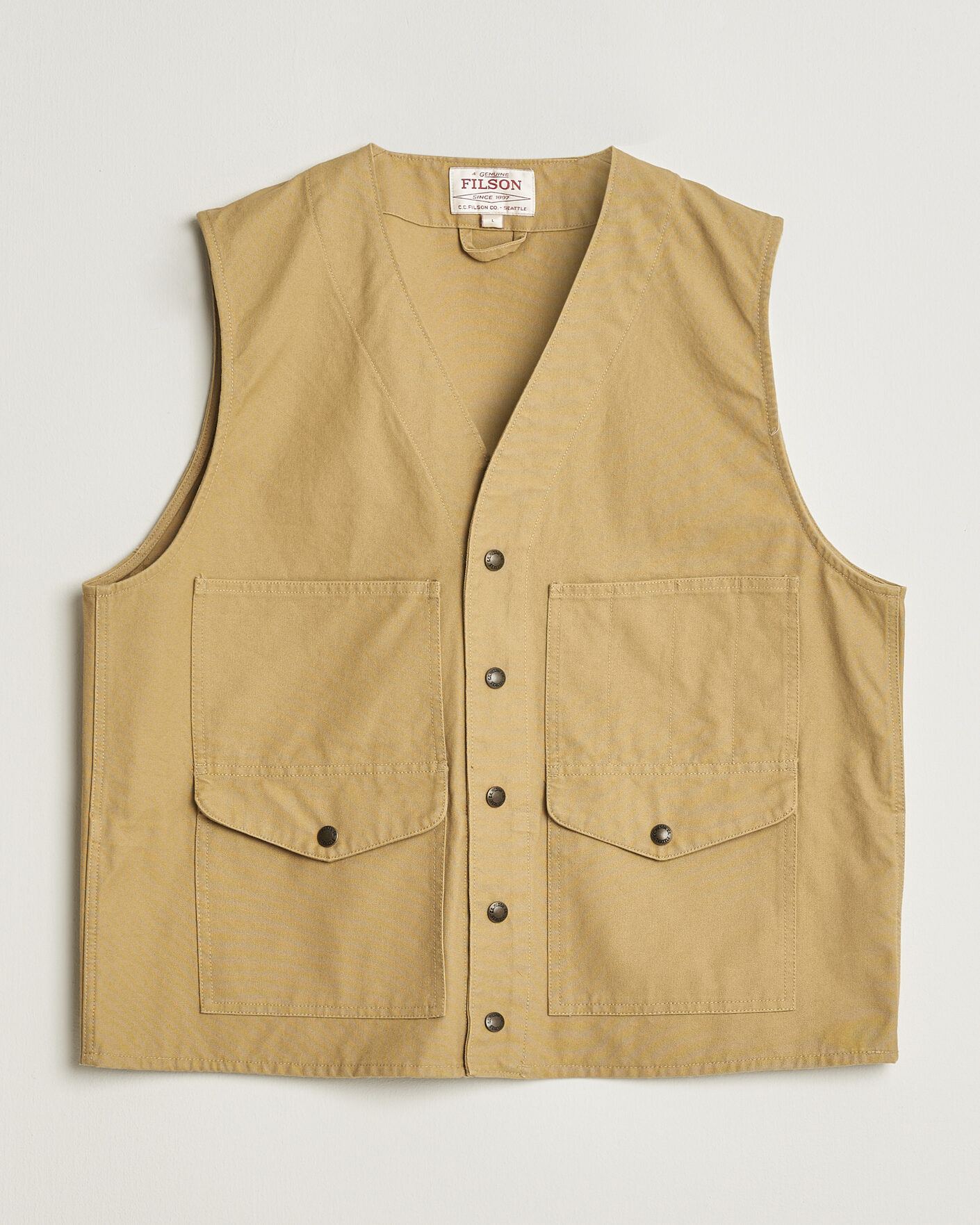 Herre | Vester | Filson | Dry Tin Vest Tan