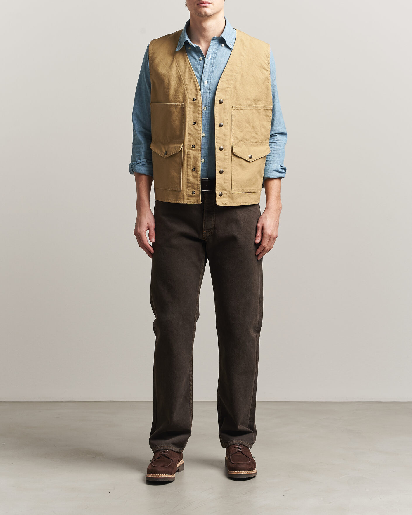 Herre | Vester | Filson | Dry Tin Vest Tan