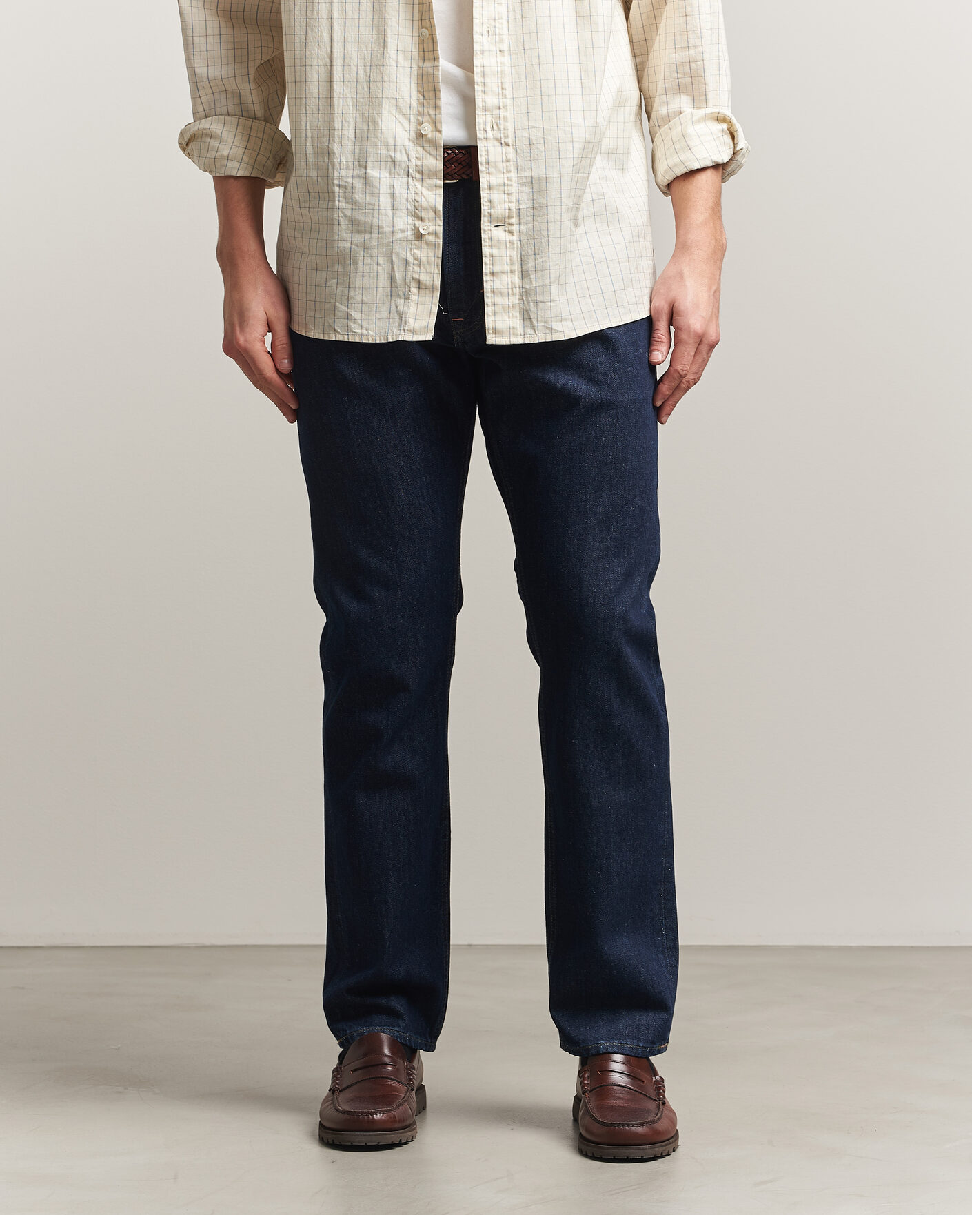 Herre | Bukser | -1 Nordic Denim | Regular Fit Jeans Super Dark