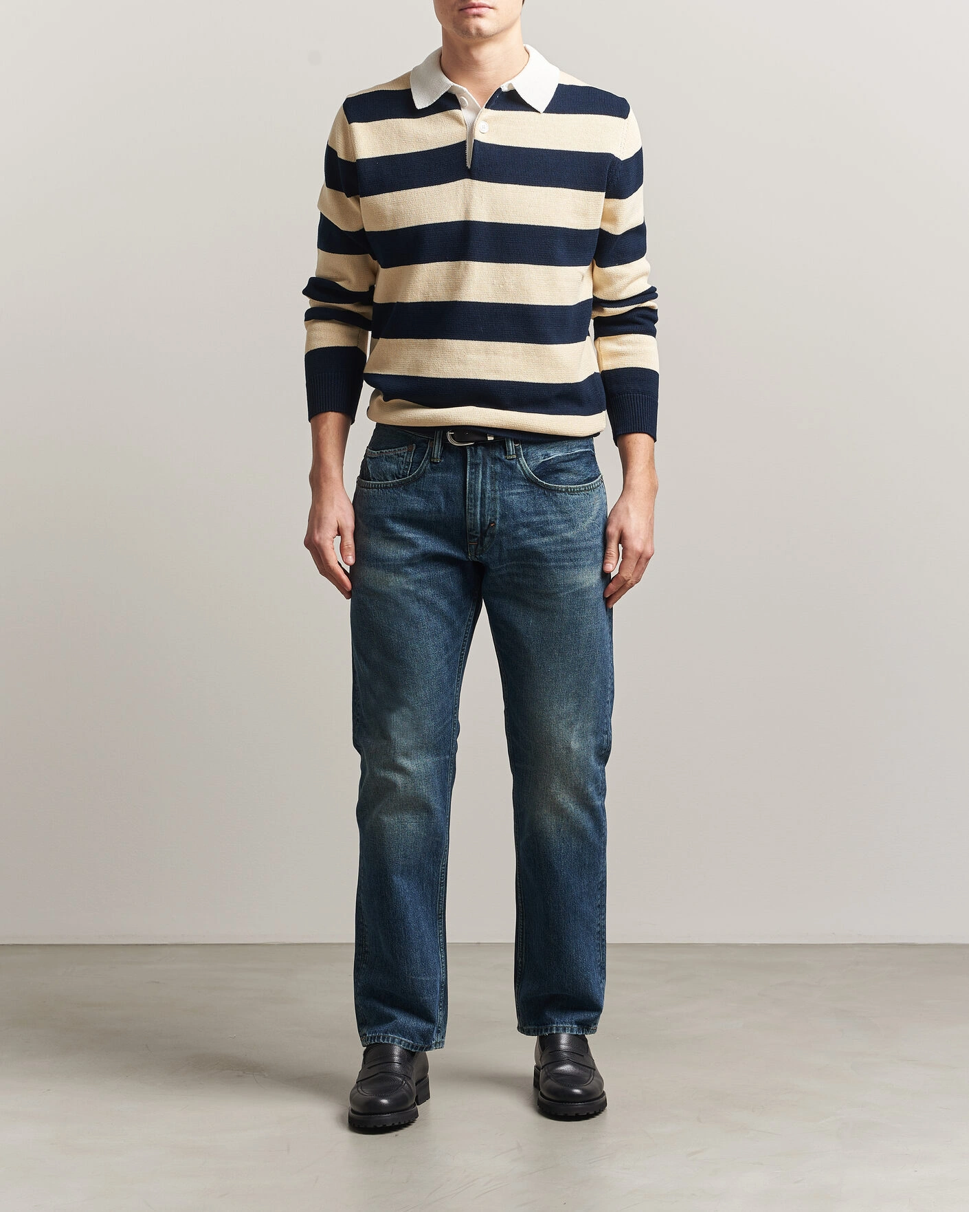 Herre | Bukser | -1 Nordic Denim | Regular Fit Jeans Dark Authentic