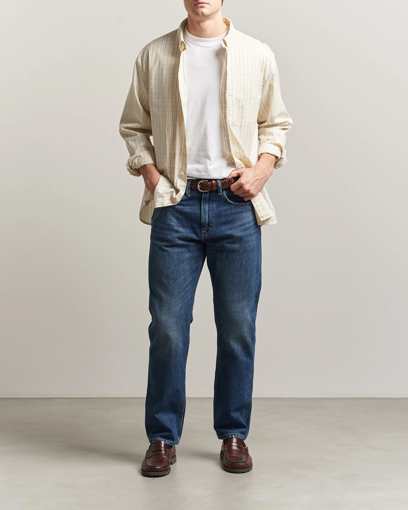 Herre | Bukser | -1 Nordic Denim | Regular Fit Jeans Nordic Worn In