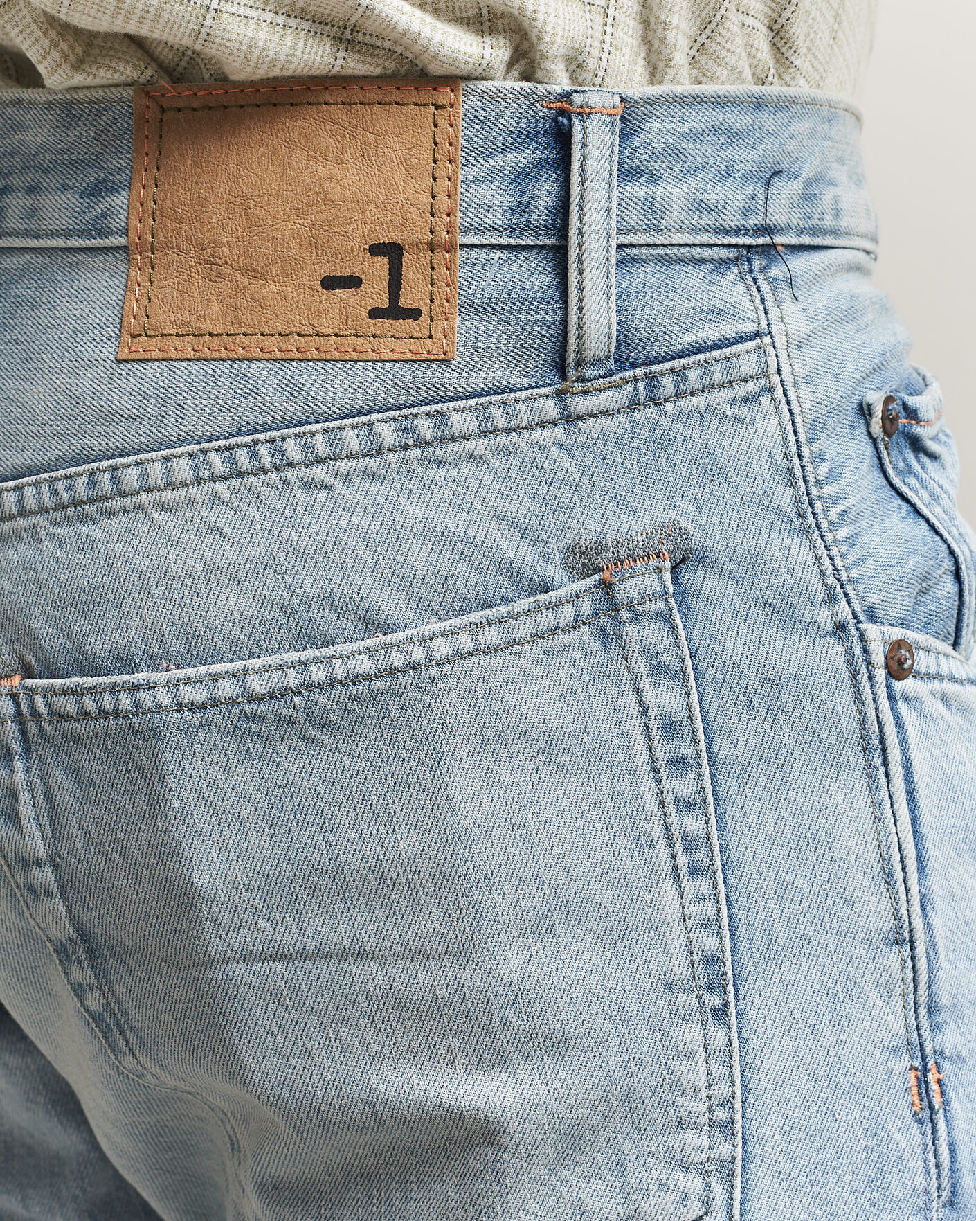 Herre | Bukser | -1 Nordic Denim | Regular Fit Jeans Sky Blue