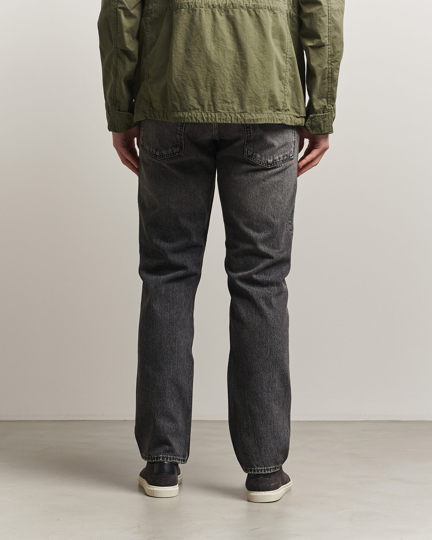 Herre | Bukser | -1 Nordic Denim | Regular Fit Jeans Thunderstorm Black Clean