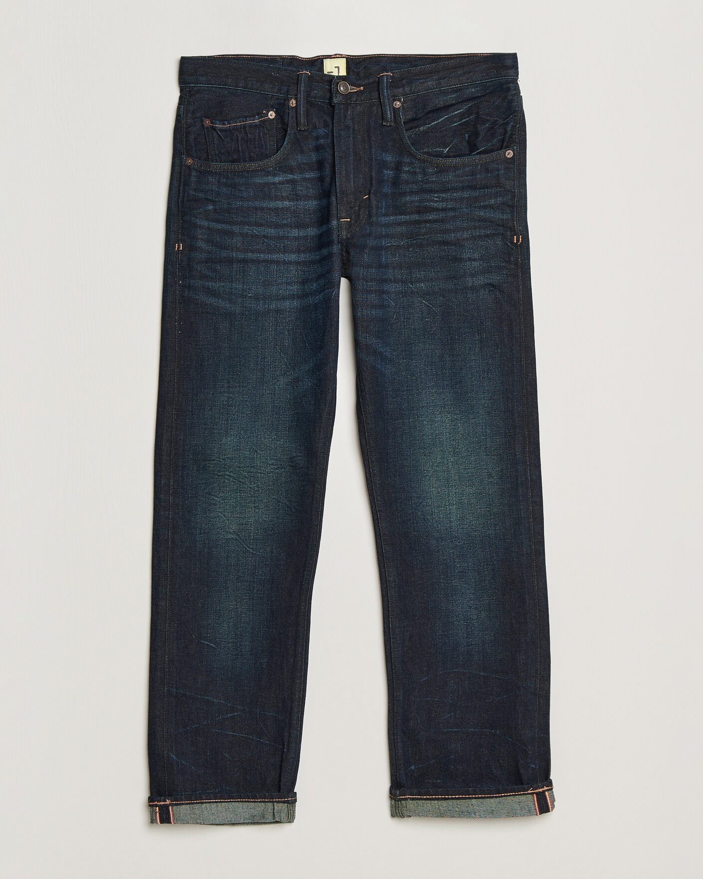 Herre | Bukser | -1 Nordic Denim | Regular Fit Selvedge Jeans Connoisseur Blue