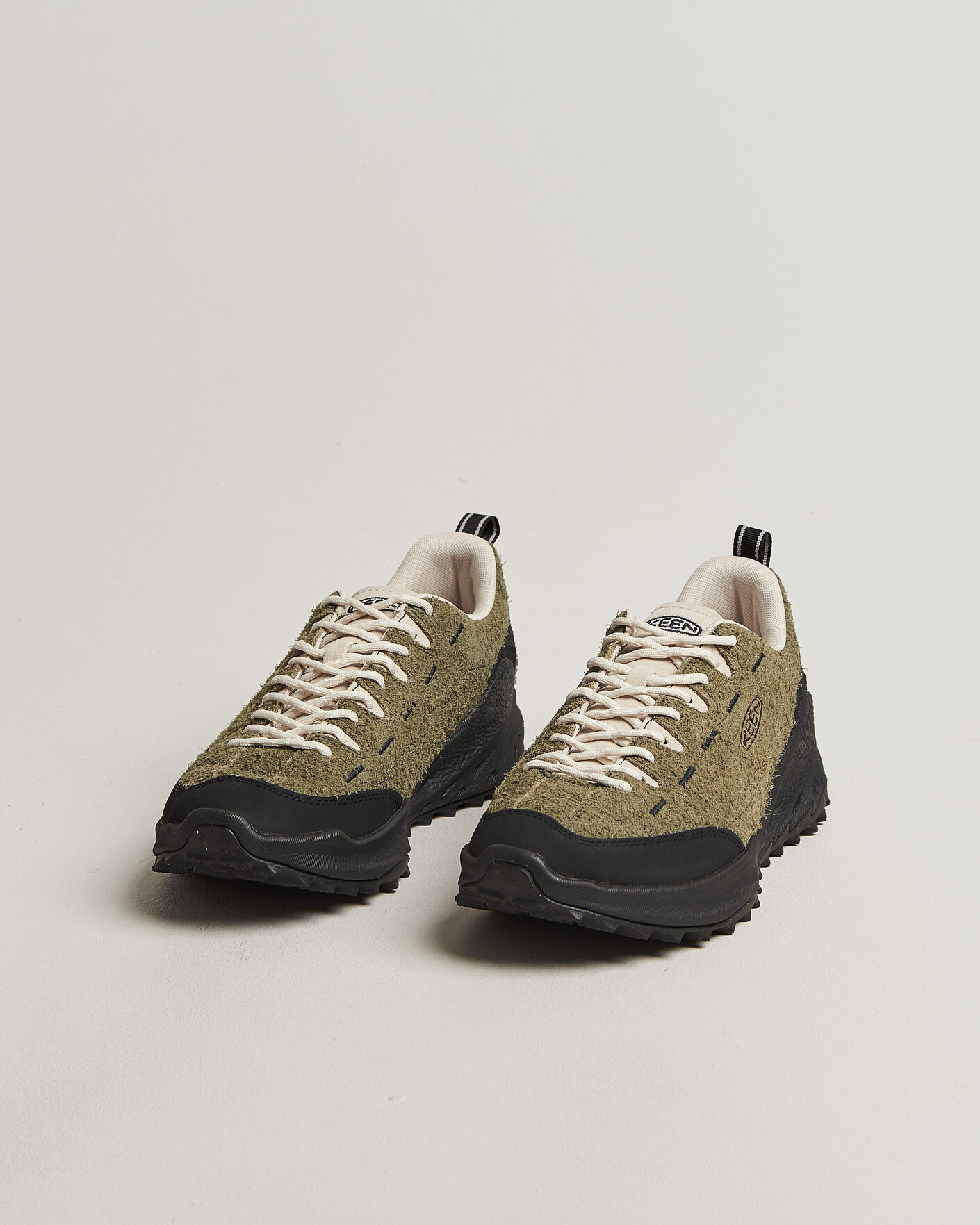 Herre | Trail Sneakers | KEEN | Jasper Zionic Suede Sneaker Dark Olive