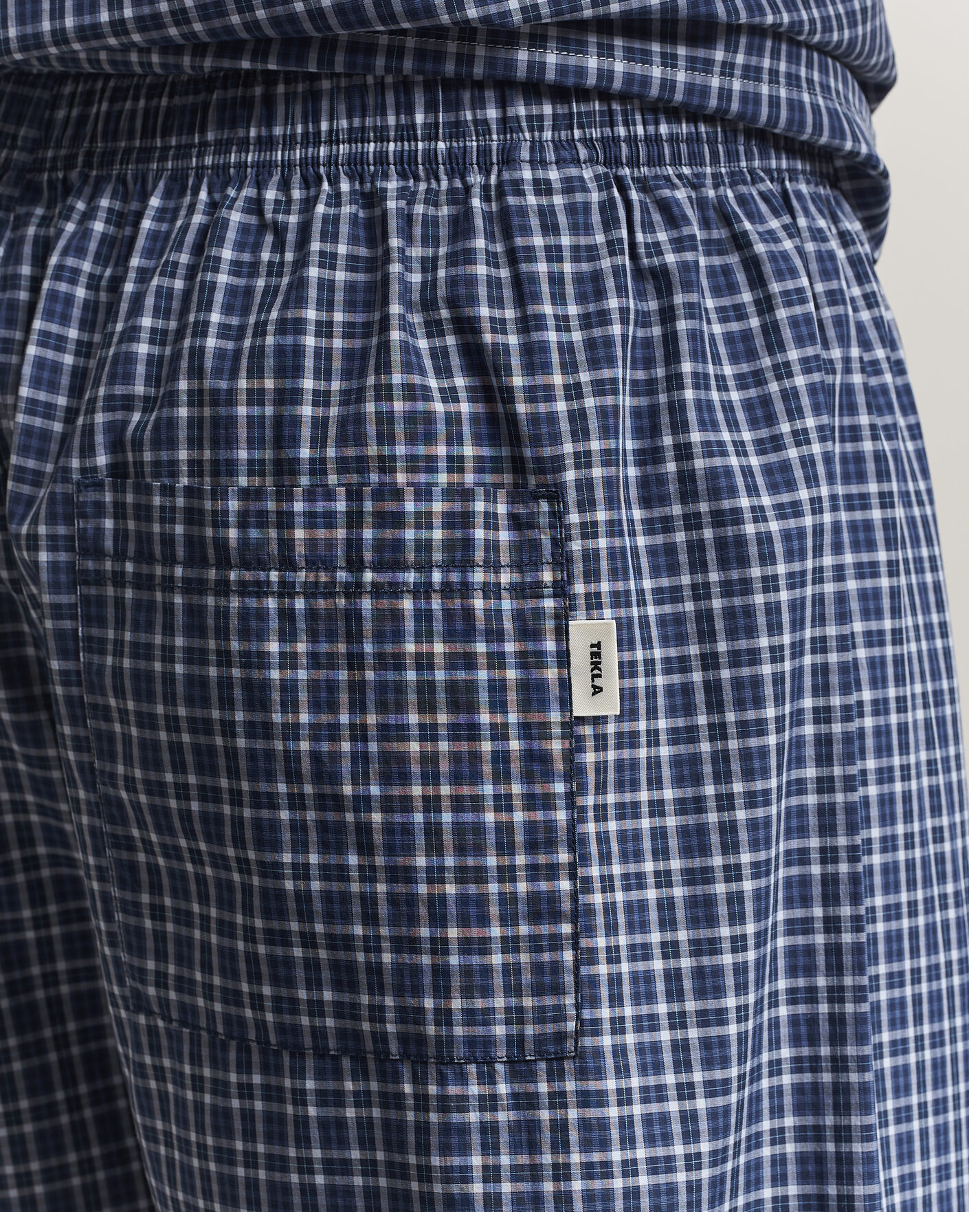 Herre | Pyjamaser og badekåper | Tekla | Fine Twill Pyjama Shirt Lanegan Checks