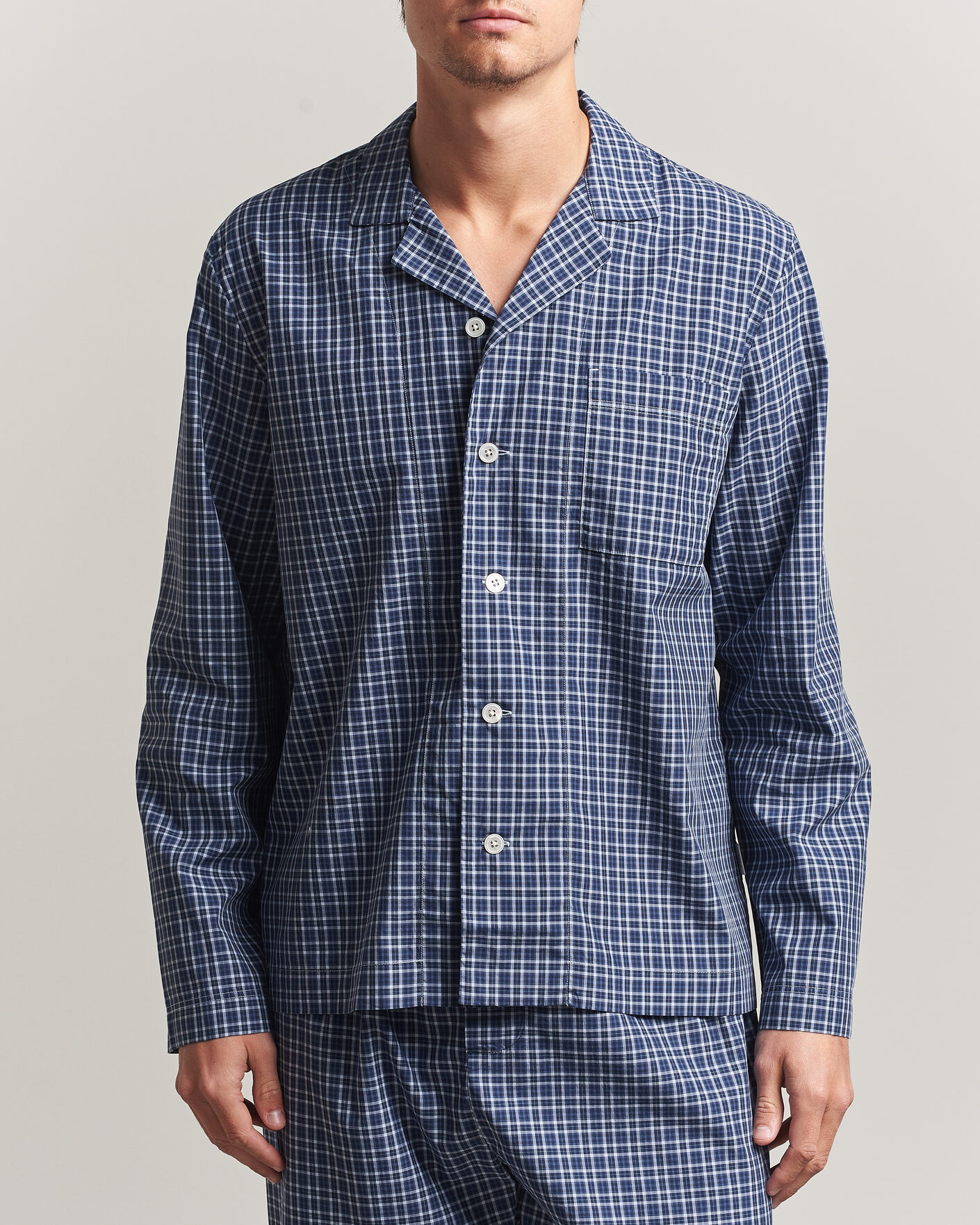 Herre | Pyjamaser og badekåper | Tekla | Fine Twill Pyjama Pants Lanegan Checks