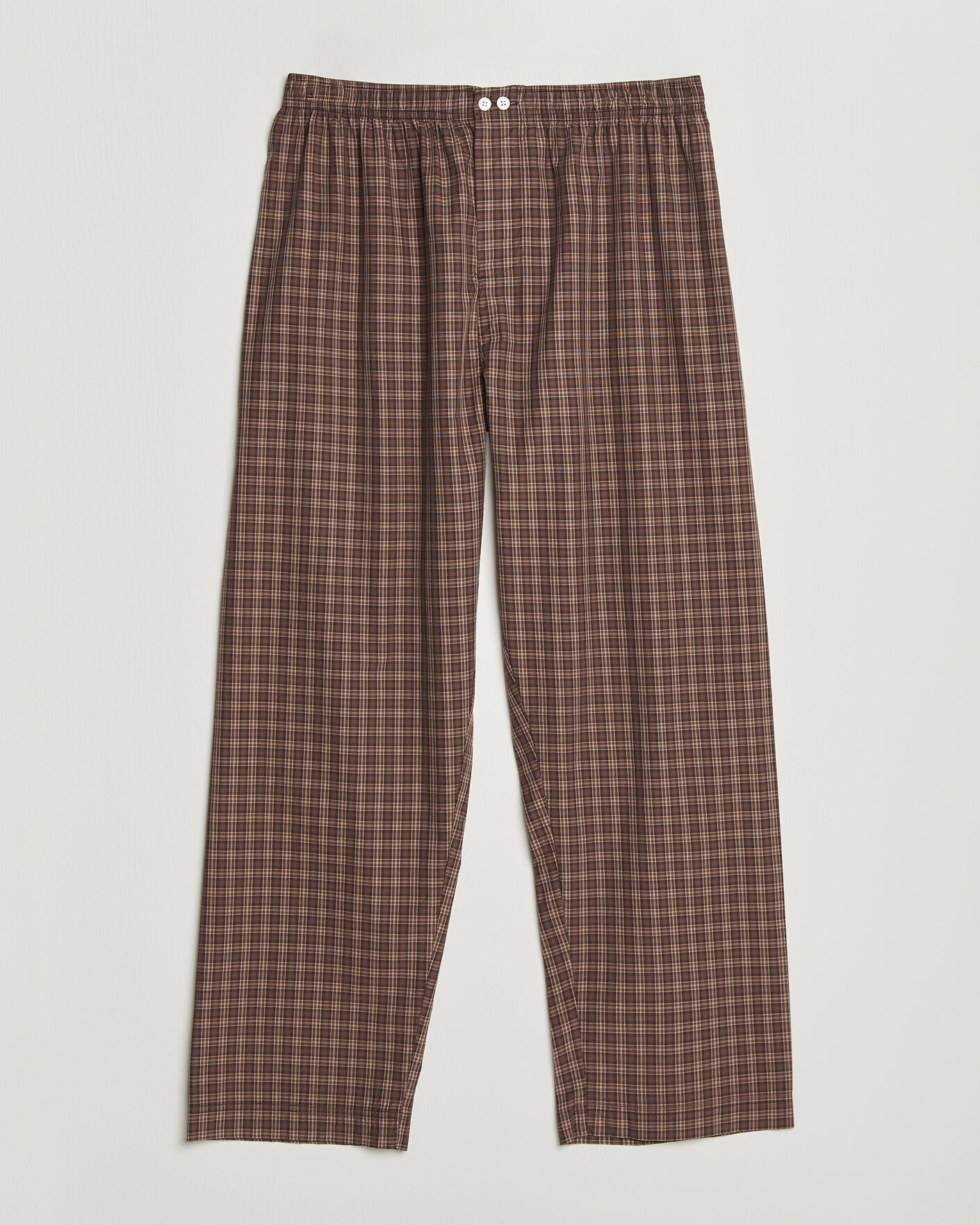 Herre | Pyjamaser og badekåper | Tekla | Fine Twill Pyjama Pants Serra Checks