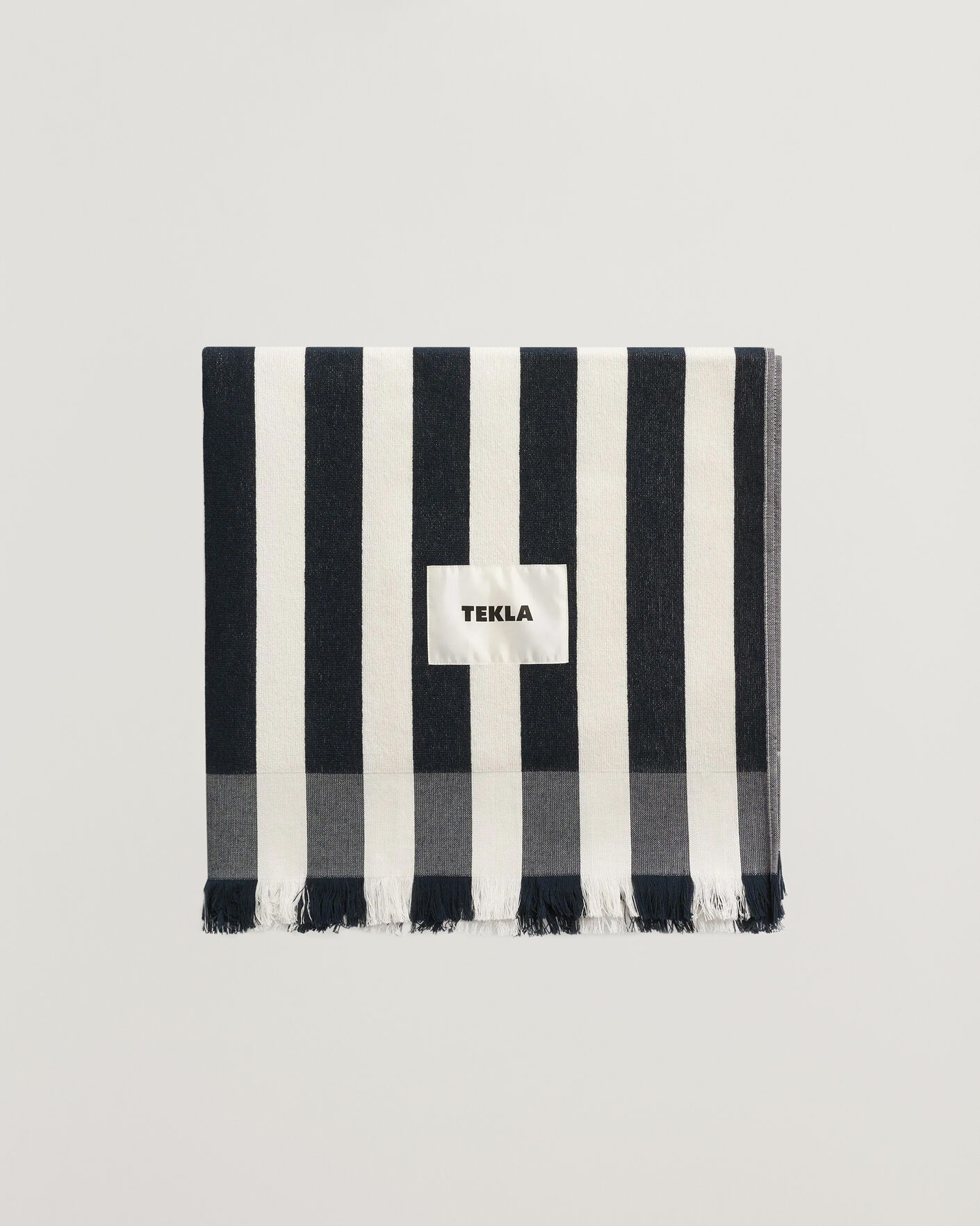 Herre | Tekstiler | Tekla | Organic Terry Beach Towel Cala Stripes