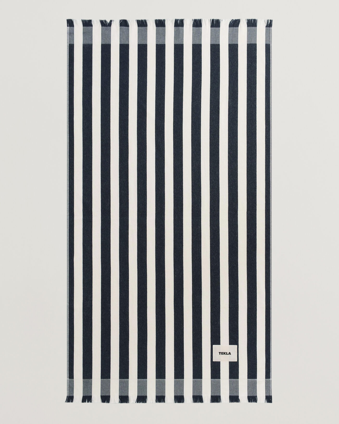 Herre | Tekstiler | Tekla | Organic Terry Beach Towel Cala Stripes