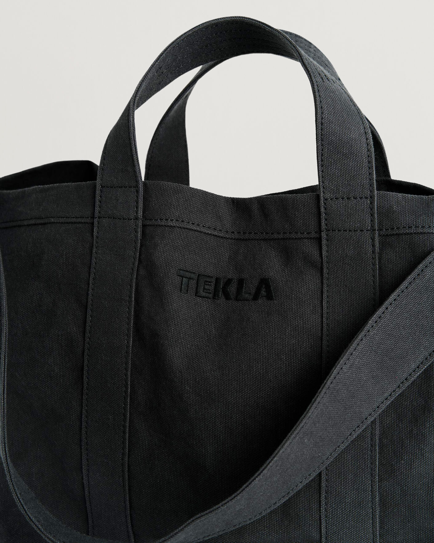 Herre | Vesker | Tekla | Beach Bag Black Sand