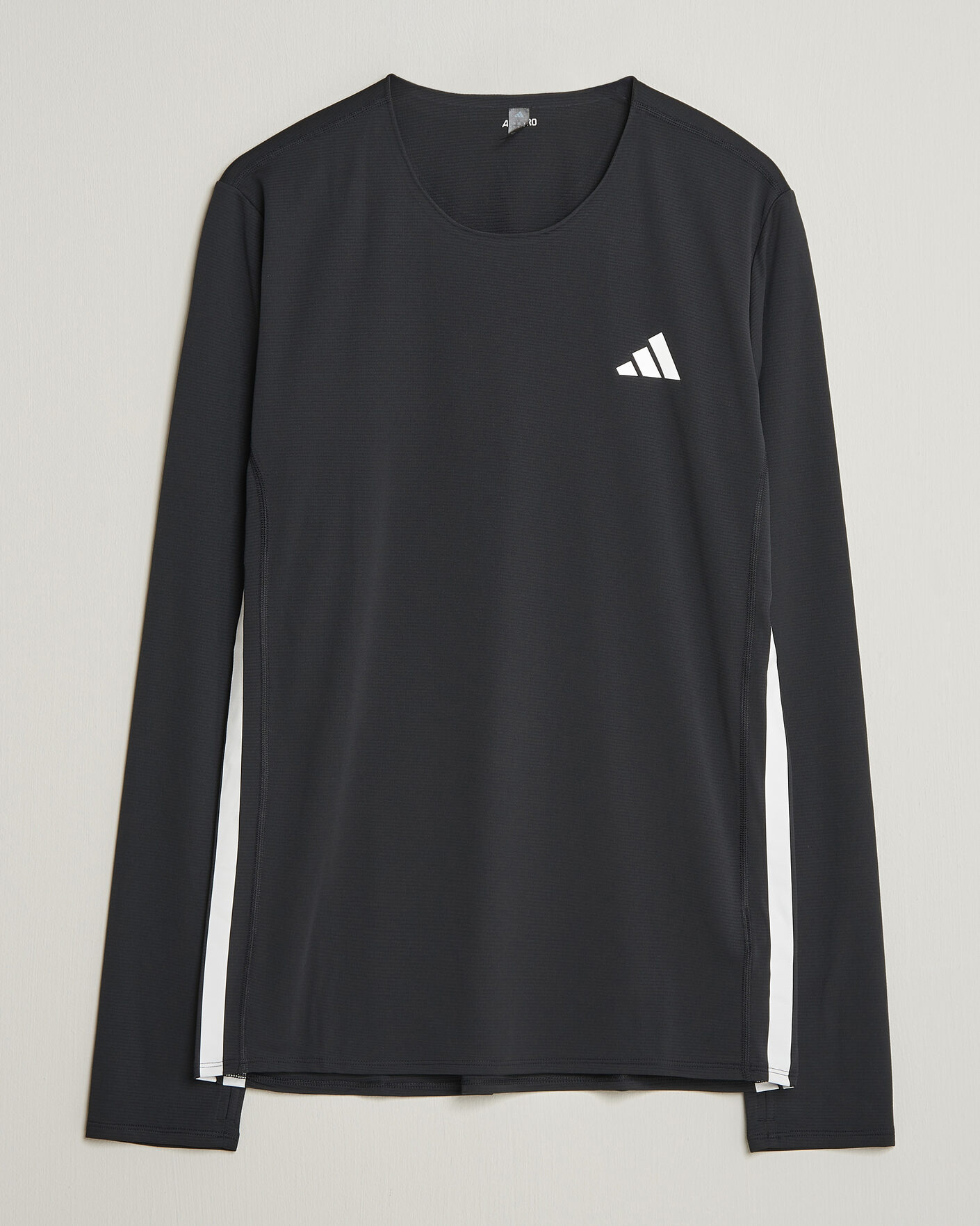 Herre | T-Shirts | adidas Performance | ADIZERO Running Long Sleeve T-Shirt Black