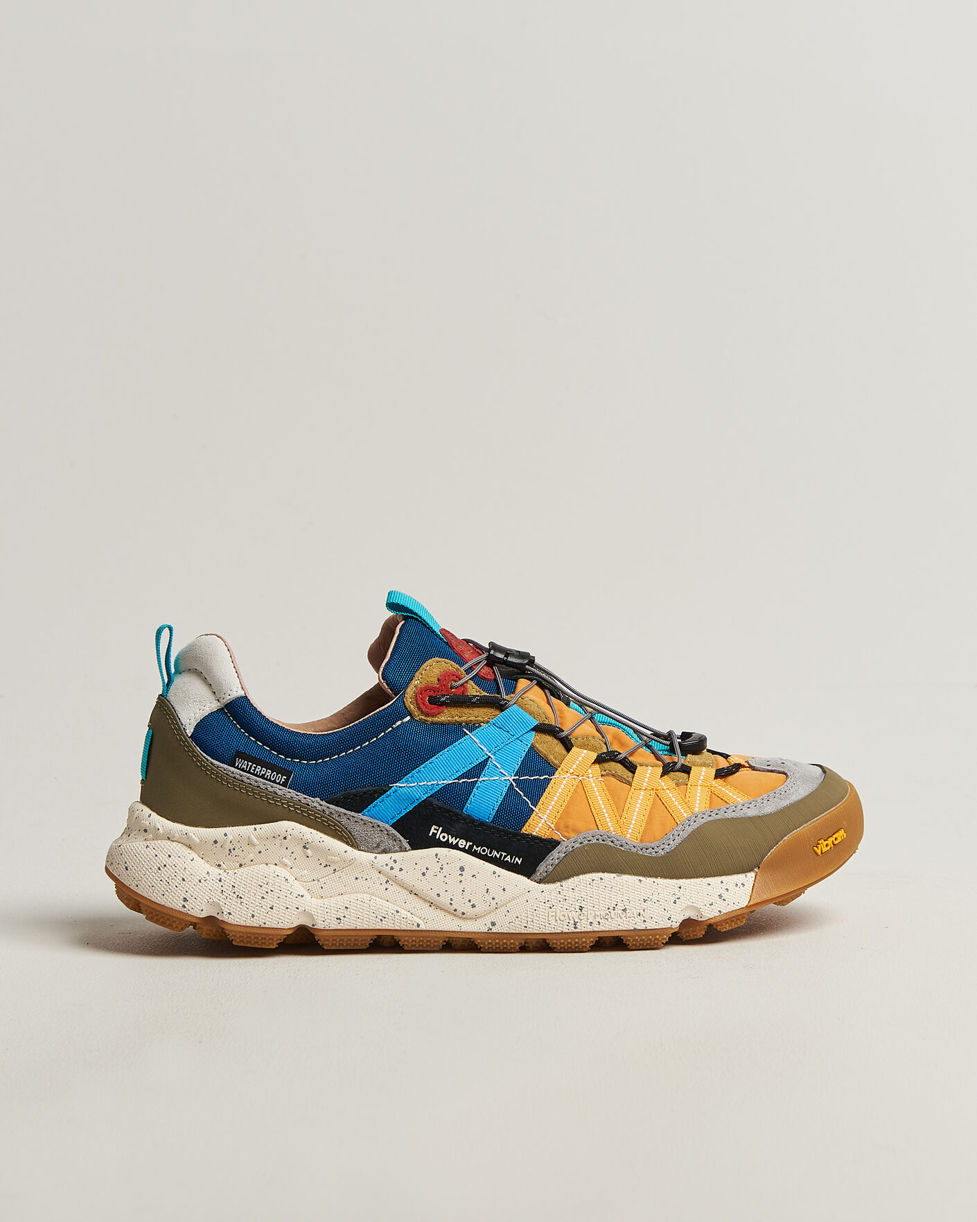 Herre | Sneakers | Flower Mountain | Iwano 2 Suede/Nylon Trail Sneaker Multi