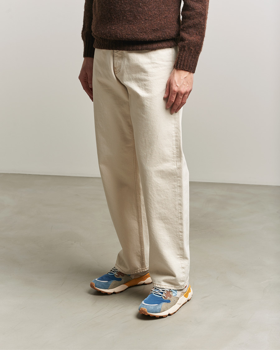 Herre | Sneakers | Flower Mountain | Yamano 3 Suede/Nylon Sneaker Blue Mix