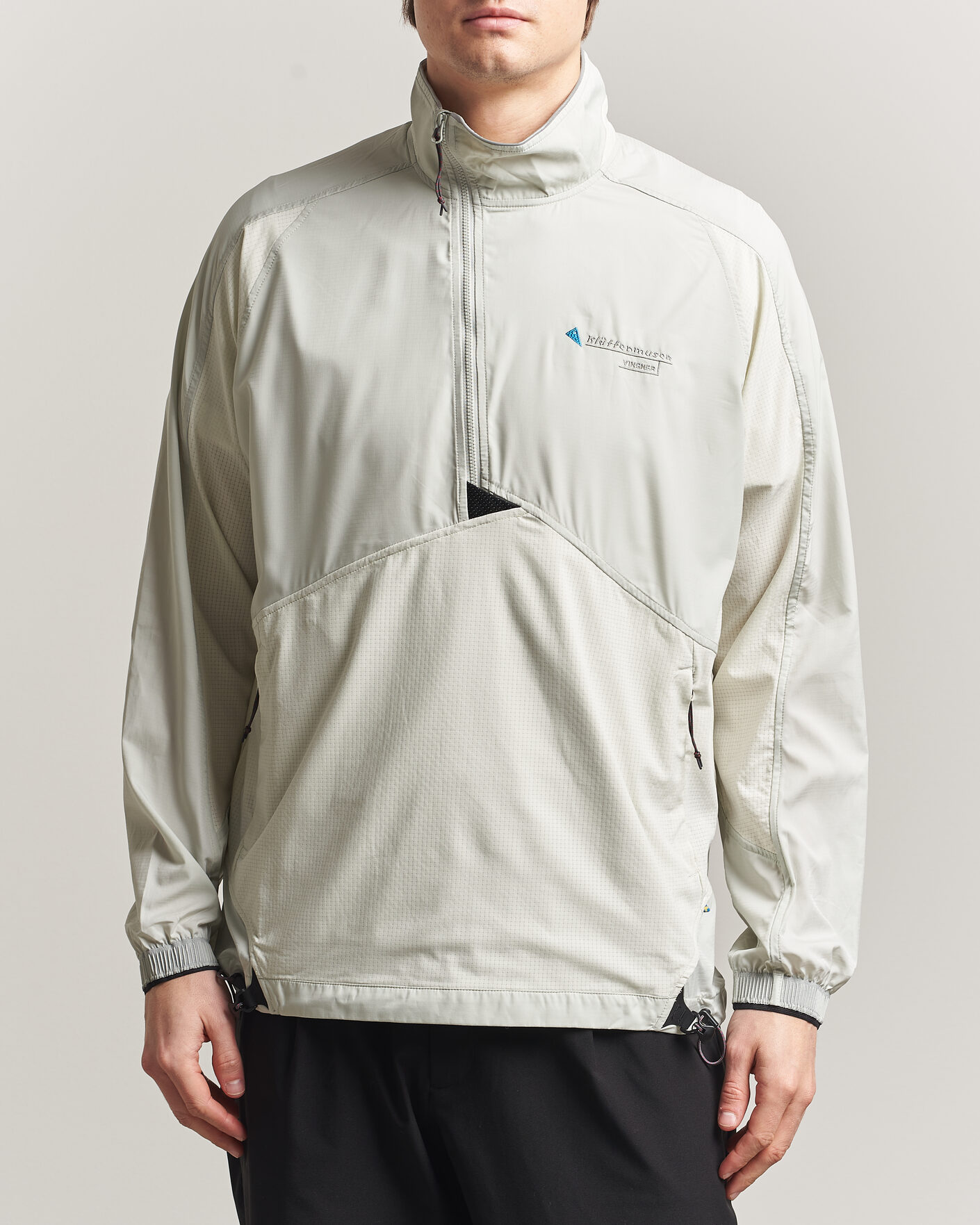 Herre | Jakker | Klättermusen | Vingner Anorak Mercury Blue/Cristal Gree