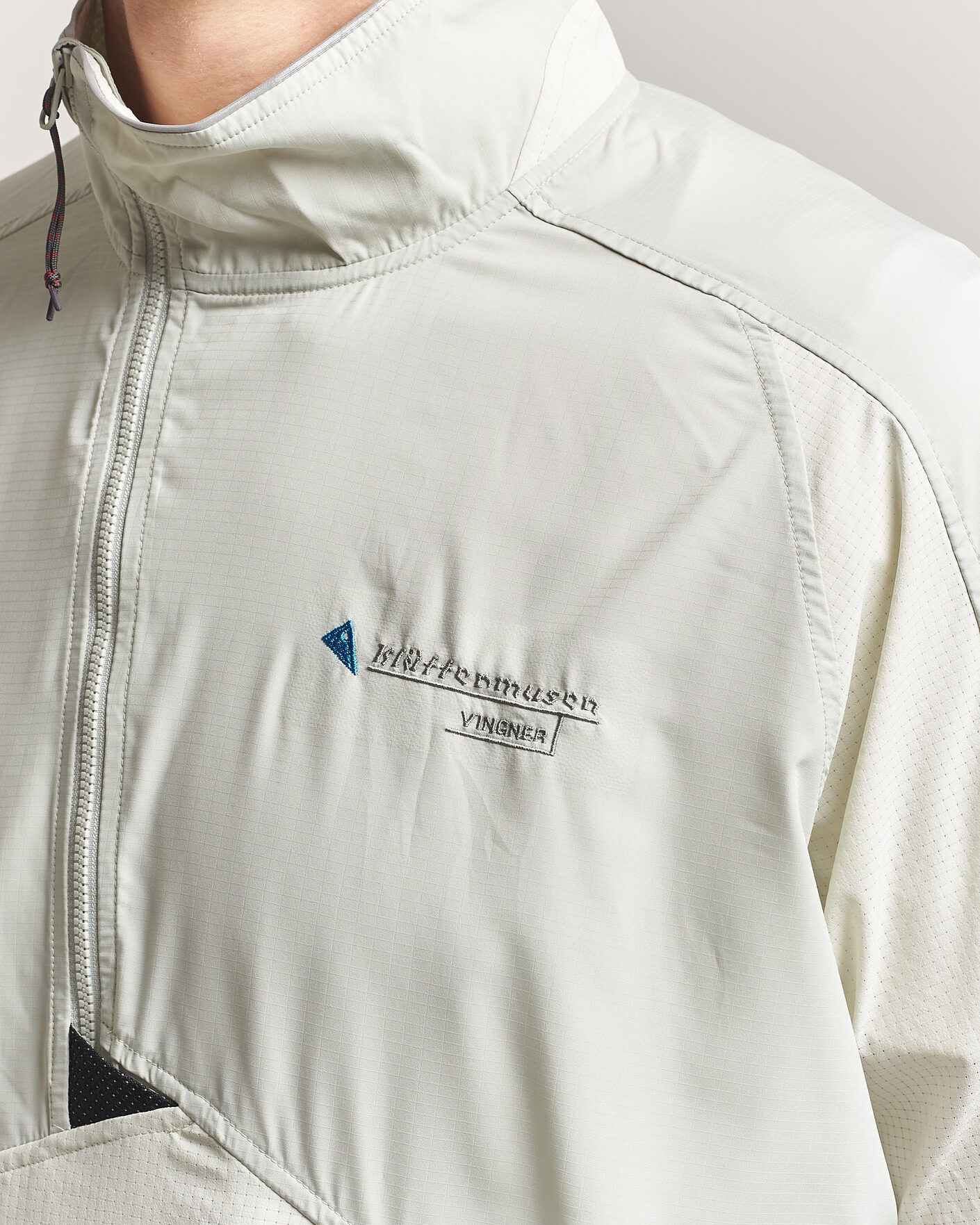 Herre | Jakker | Klättermusen | Vingner Anorak Mercury Blue/Cristal Gree