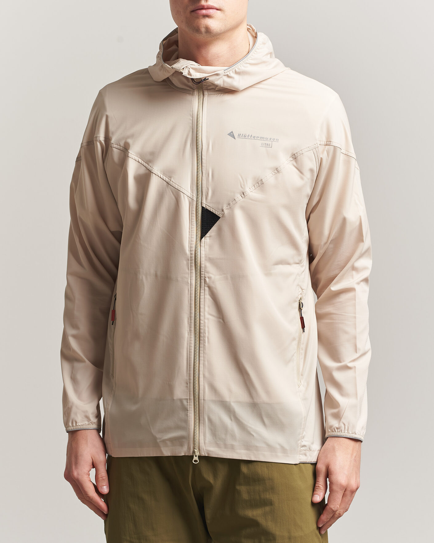 Herre | Jakker | Klättermusen | Eitre Zip Hood Windbreaker Jacket Clay
