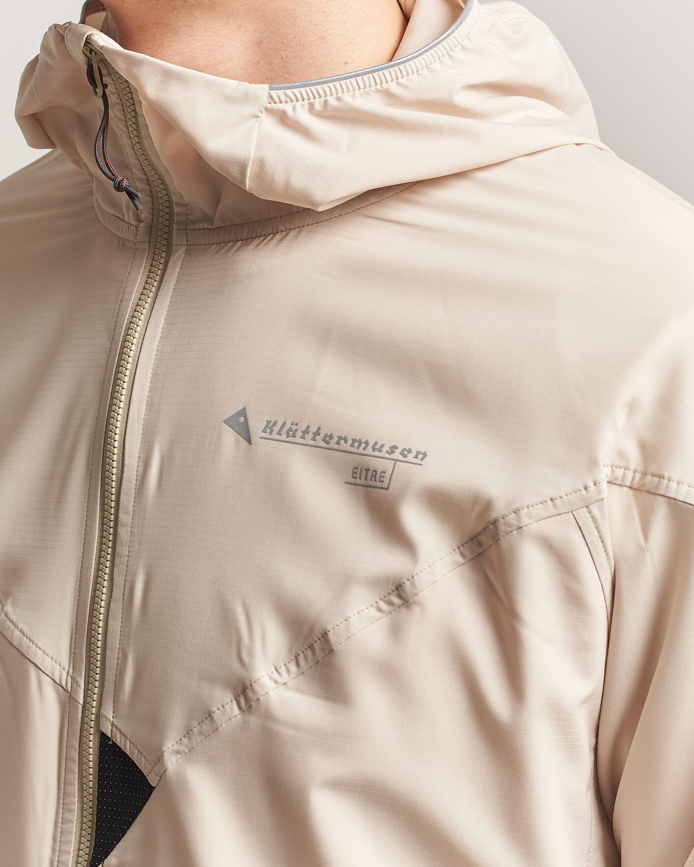 Herre | Jakker | Klättermusen | Eitre Zip Hood Windbreaker Jacket Clay