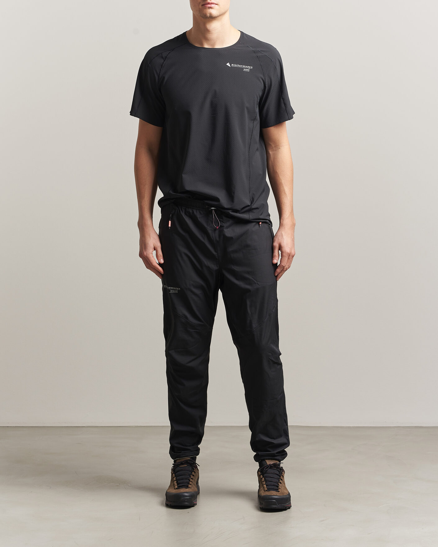 Herre | T-Shirts | Klättermusen | Diser Lightweight T-Shirt Black