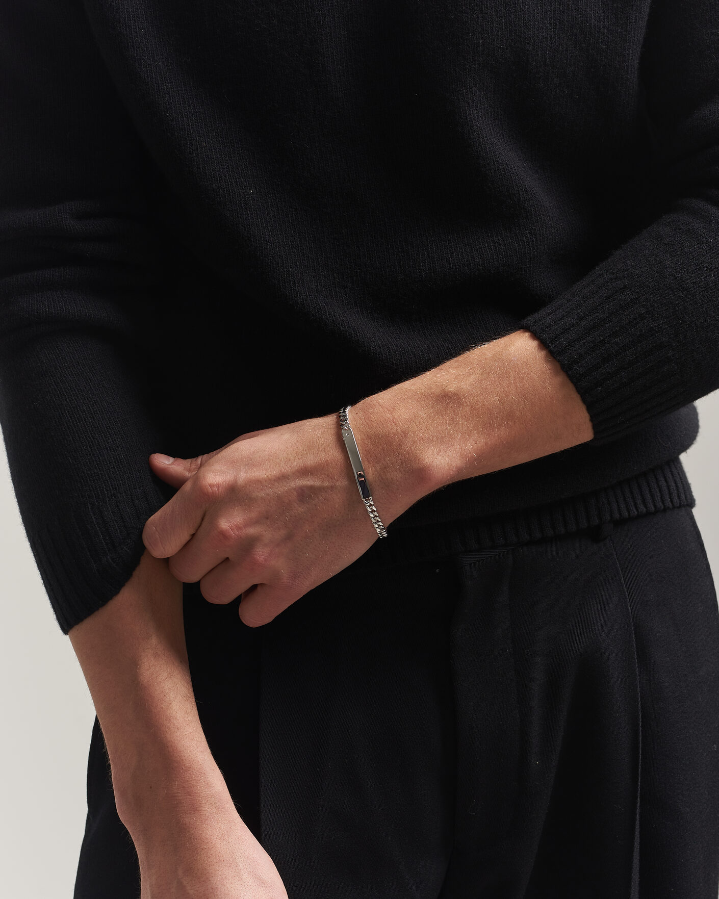 Herre | Smykker | Tom Wood | ID Bracelet Silver