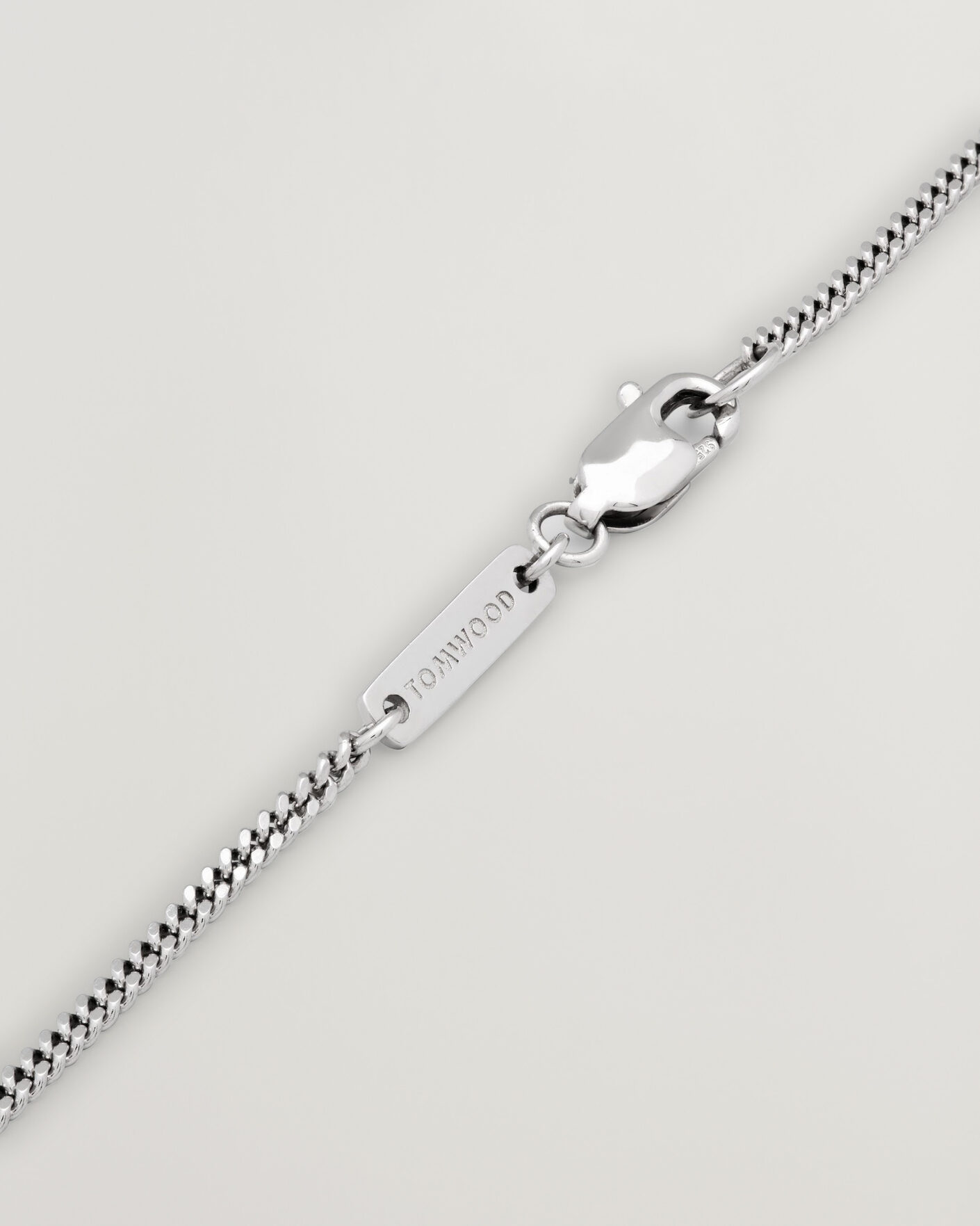 Herre | Smykker | Tom Wood | ID Pendant 21,5 Inches Silver