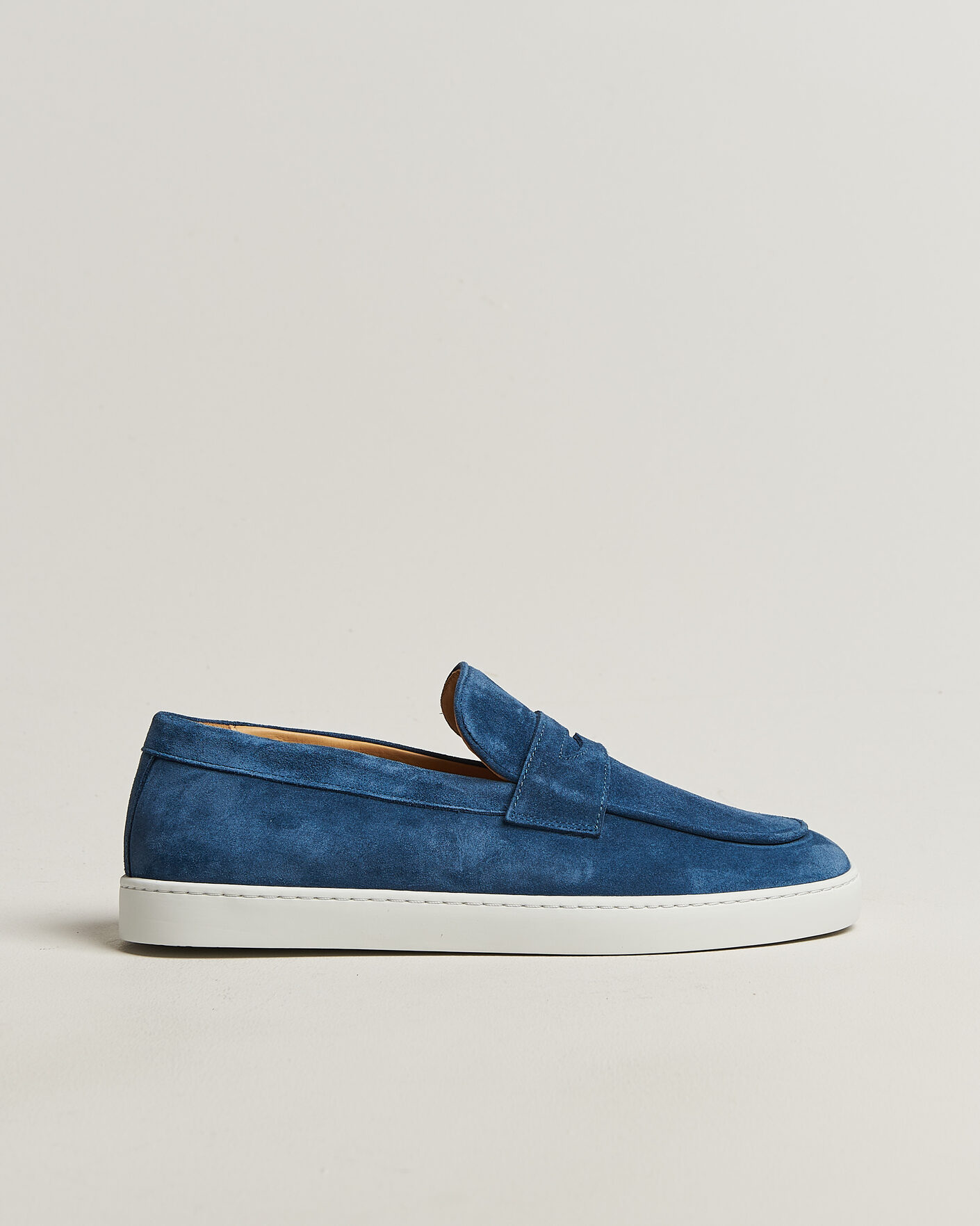 Herre | Loafers | Fliteless | Suede Penny Sneaker Ocean