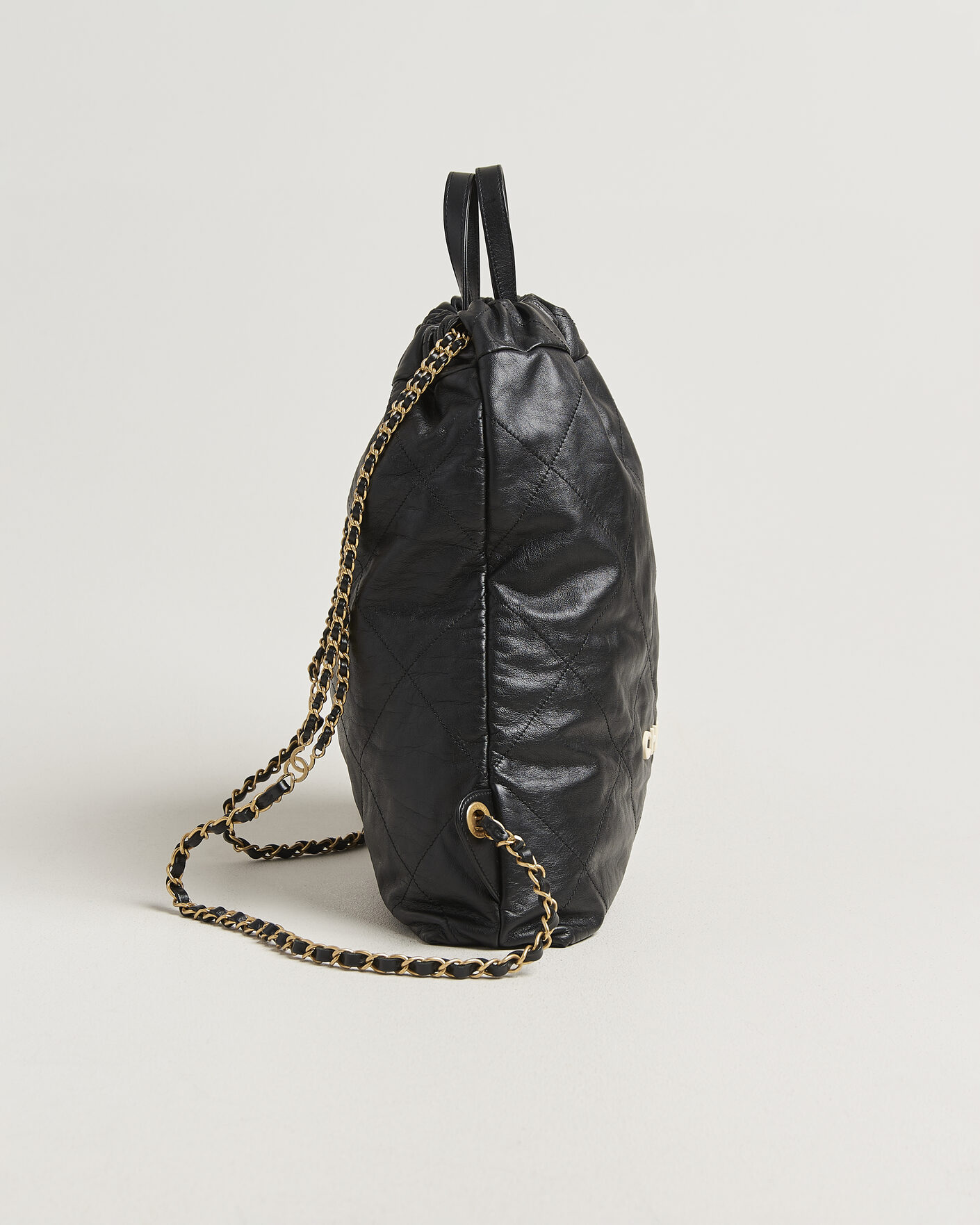 Herre | Pre-Owned & Vintage Bags | Chanel Pre-Owned | Chanel 22 Backpack Black Black