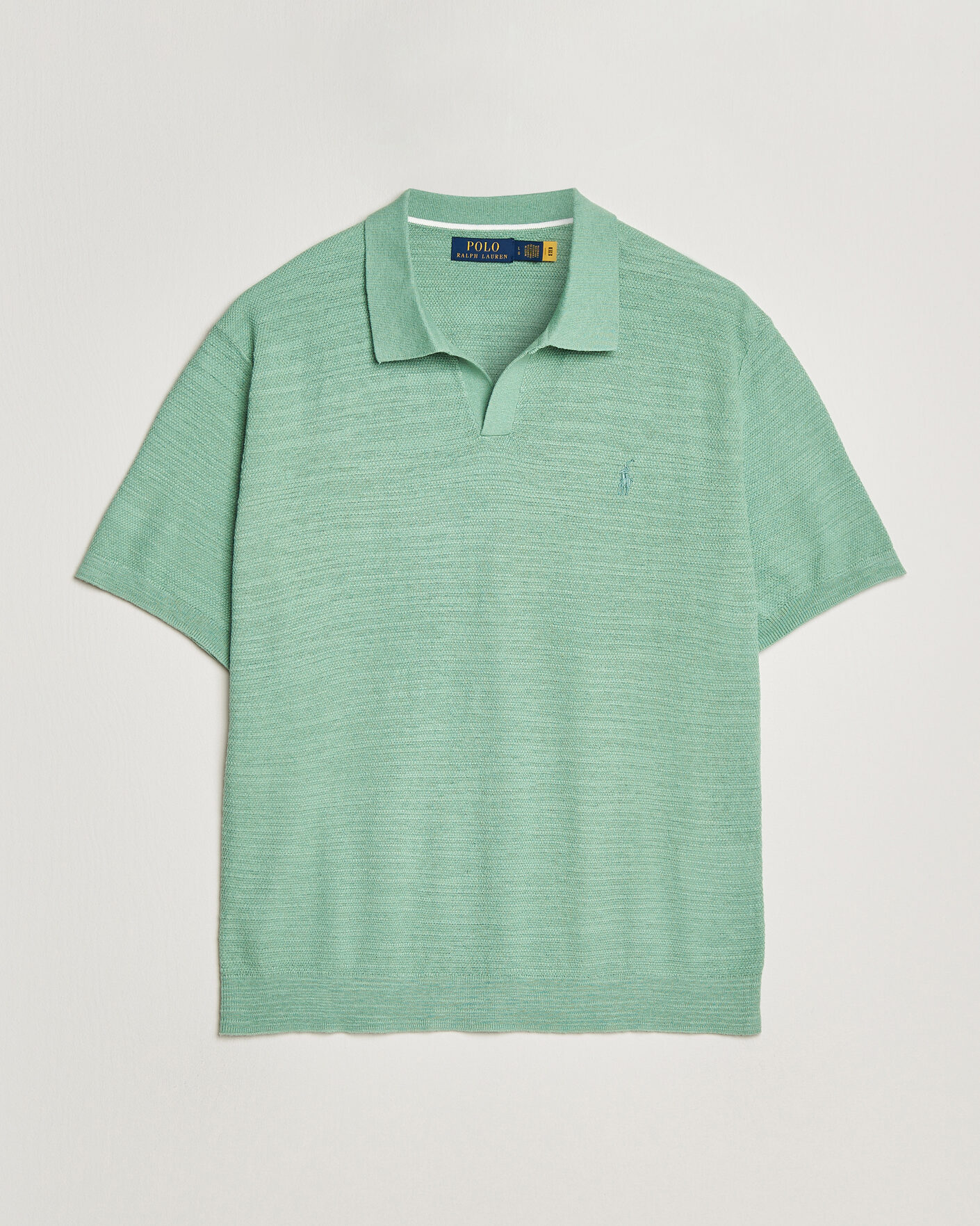 Herre | Pikéer | Polo Ralph Lauren | Cotton Blend Polo Faded Mint