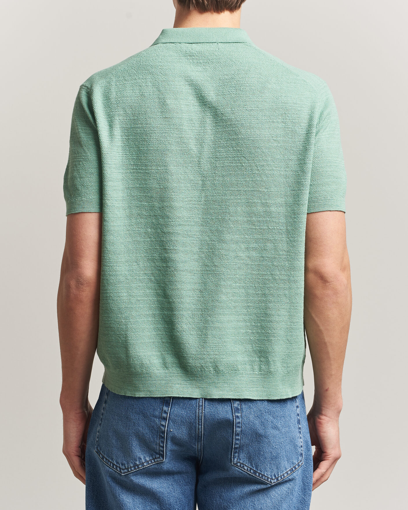 Herre | Pikéer | Polo Ralph Lauren | Cotton Blend Polo Faded Mint