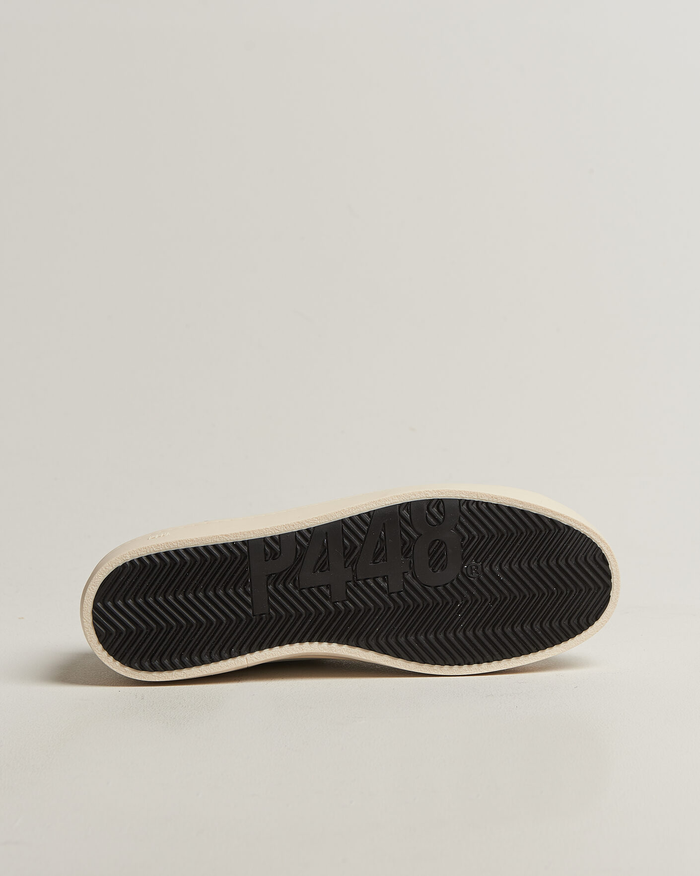 Herre | Sneakers | P448 | John Leather Sneaker White/Black