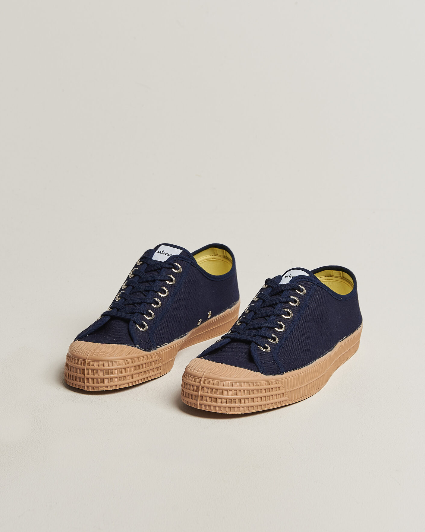 Herre | Sneakers | Novesta | Star Master Organic Cotton Sneaker Navy/Transparant