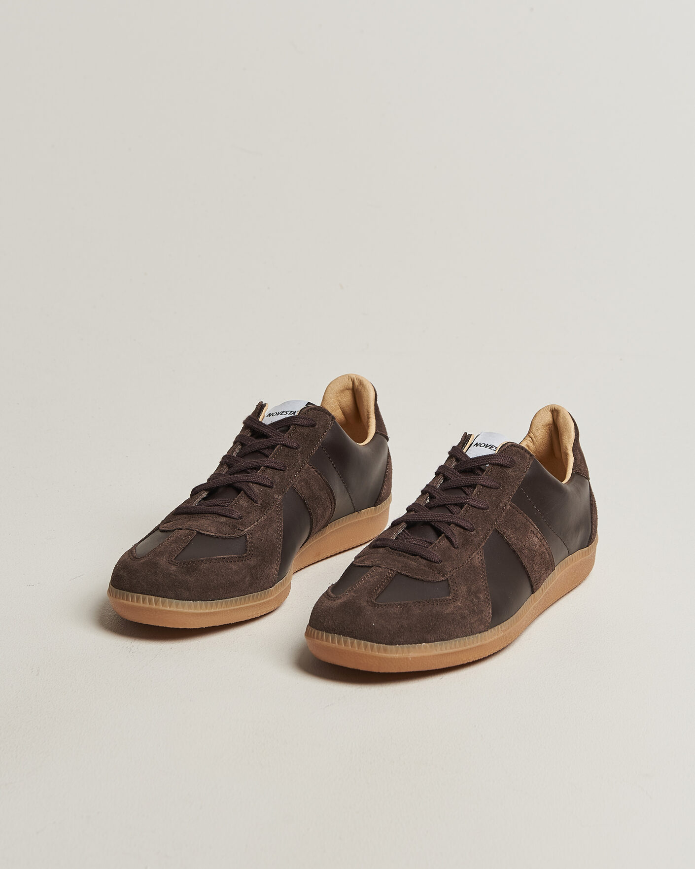 Herre | Sneakers | Novesta | German Army Trainer Dark Brown