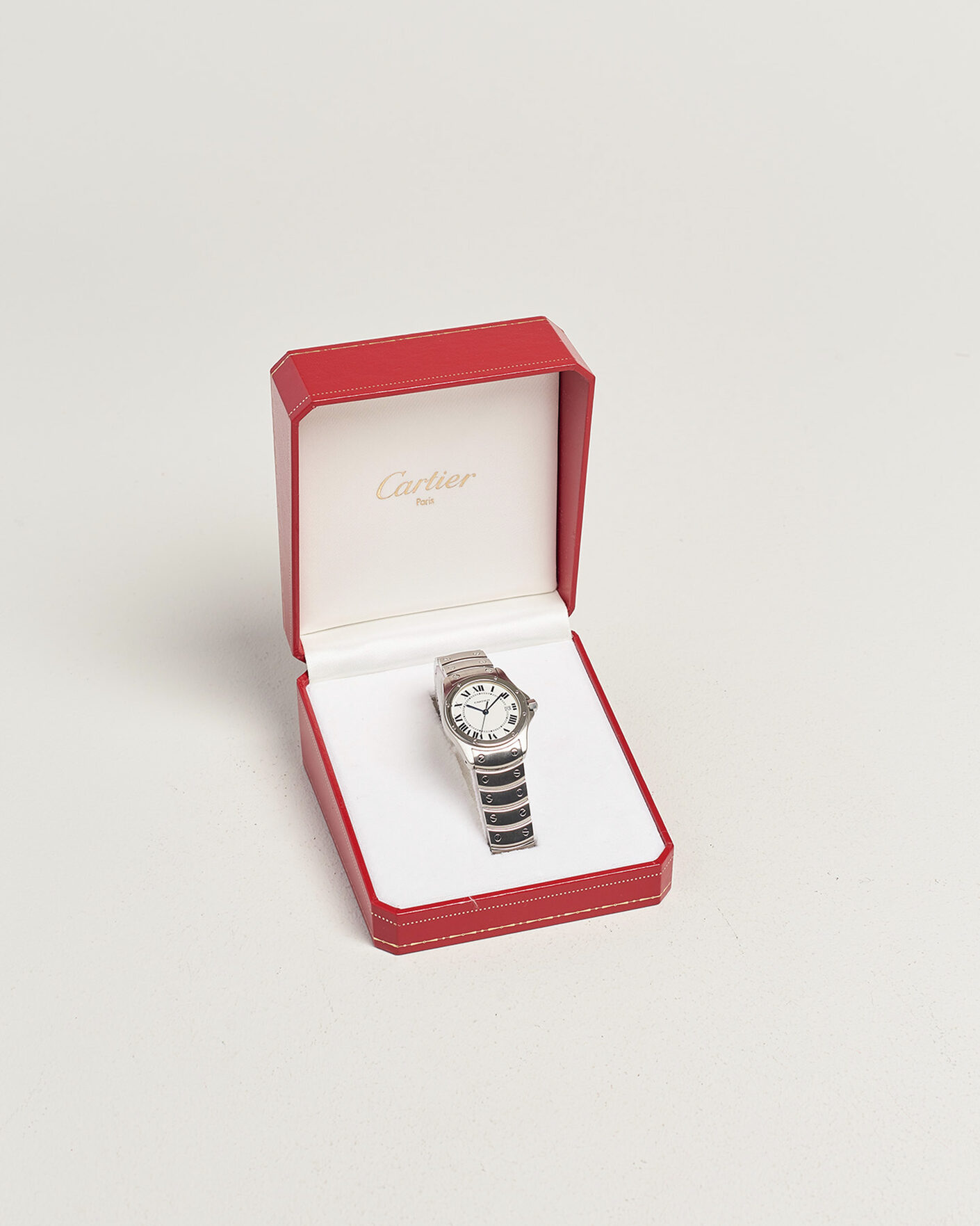 Herre | Pre-Owned & Vintage Watches | Cartier Pre-Owned | Santos Ronde