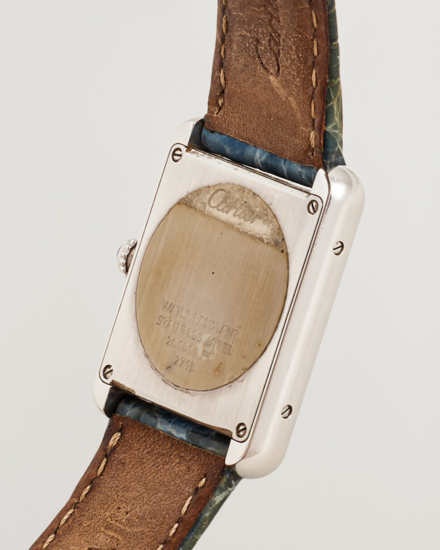 Herre | Pre-Owned & Vintage Watches | Cartier Pre-Owned | Tank Solo 