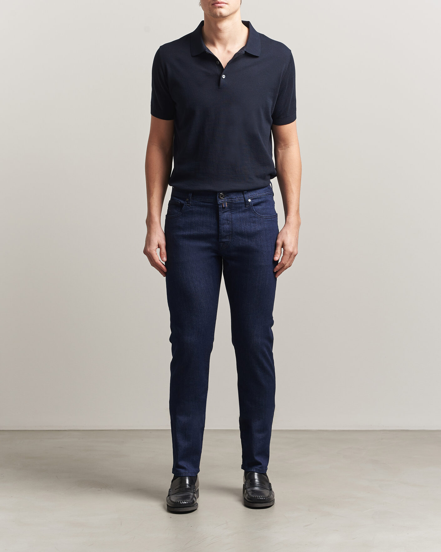 Herre | Jeans | Jacob Cohën | Bard Slim Fit Super Stretch Jeans Rinse Wash
