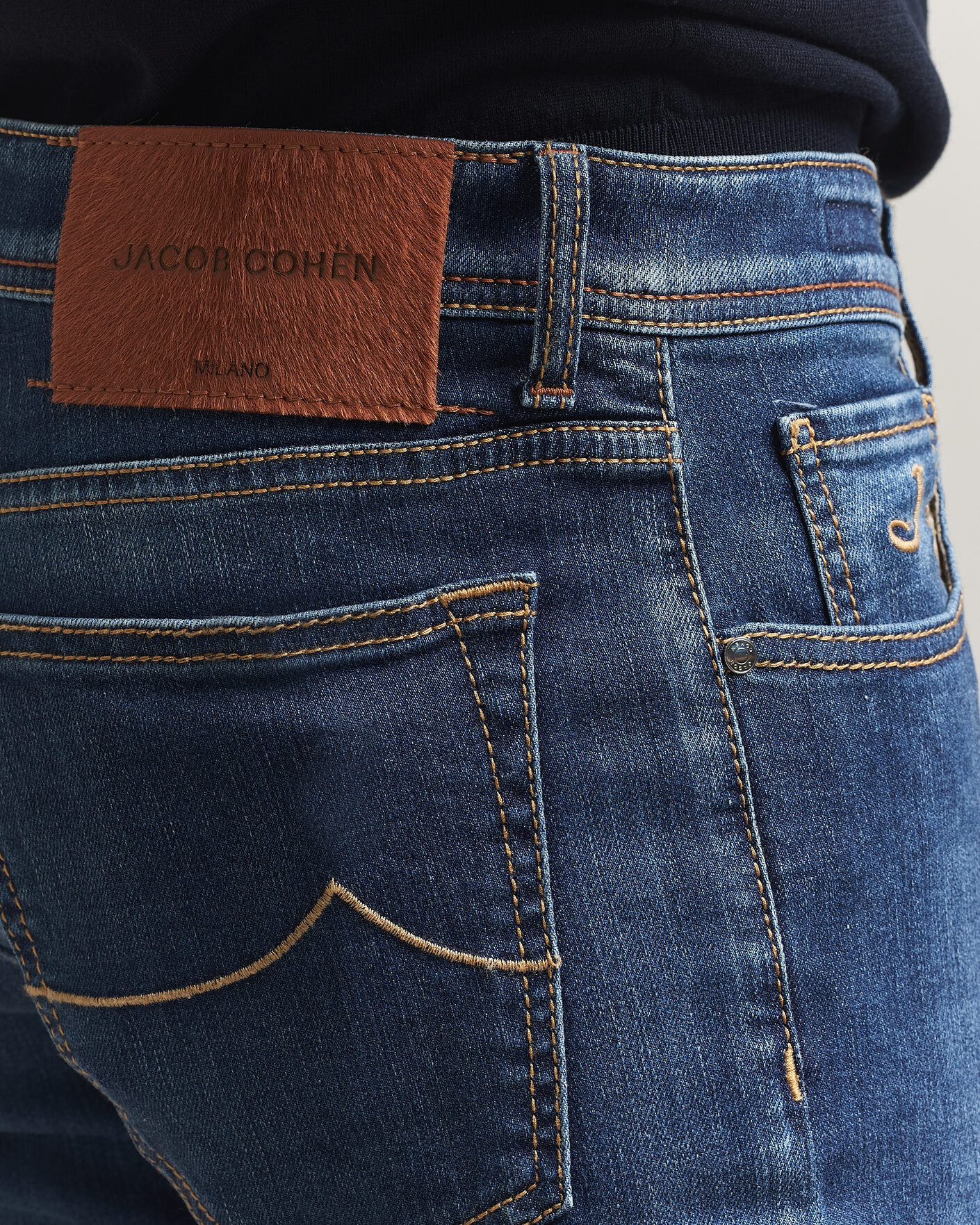 Herre | Jeans | Jacob Cohën | Bard Slim Fit Super Stretch Jeans Medium Vintage