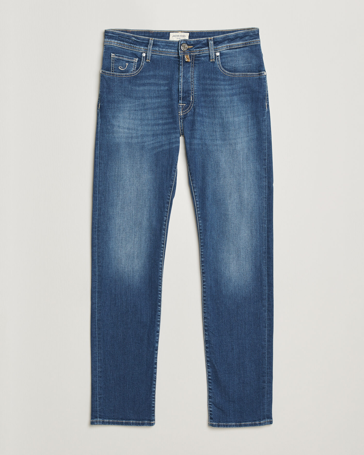 Herre | Bukser | Jacob Cohën | Bard Slim Fit Super Stretch Jeans Light Vintage