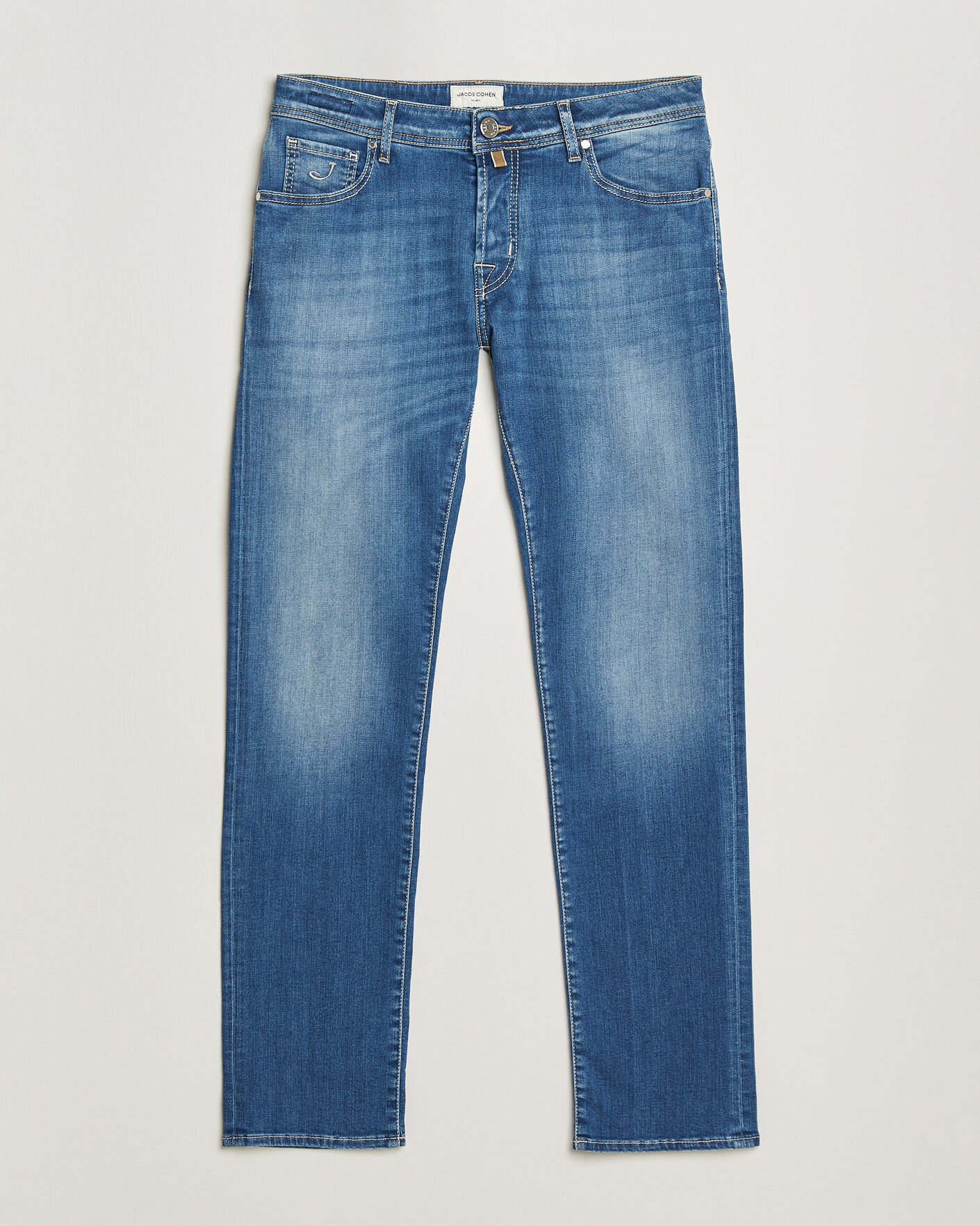Herre | Bukser | Jacob Cohën | Nick Slim Fit Super Stretch Jeans Light Vintage