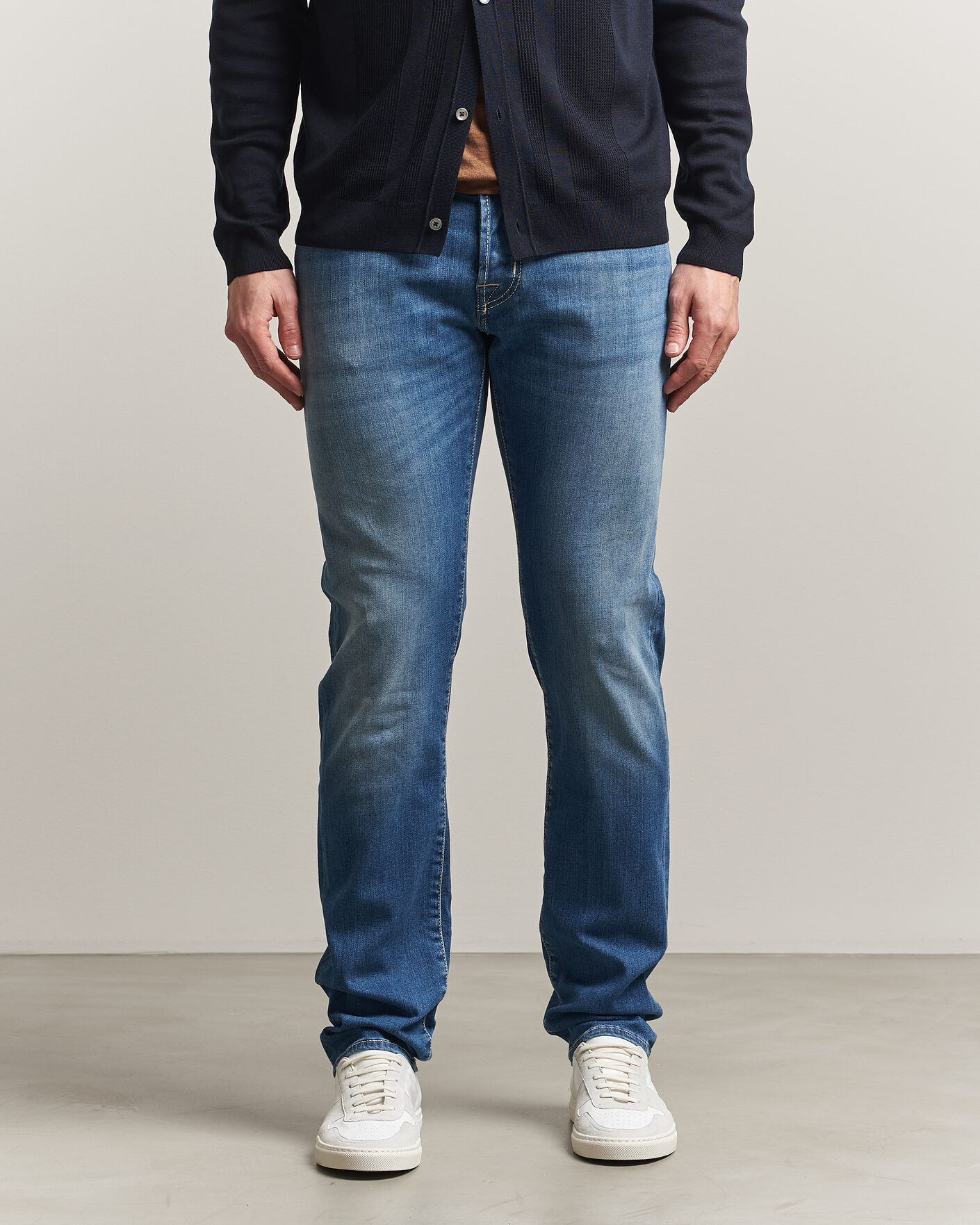 Herre | Bukser | Jacob Cohën | Nick Slim Fit Super Stretch Jeans Light Vintage