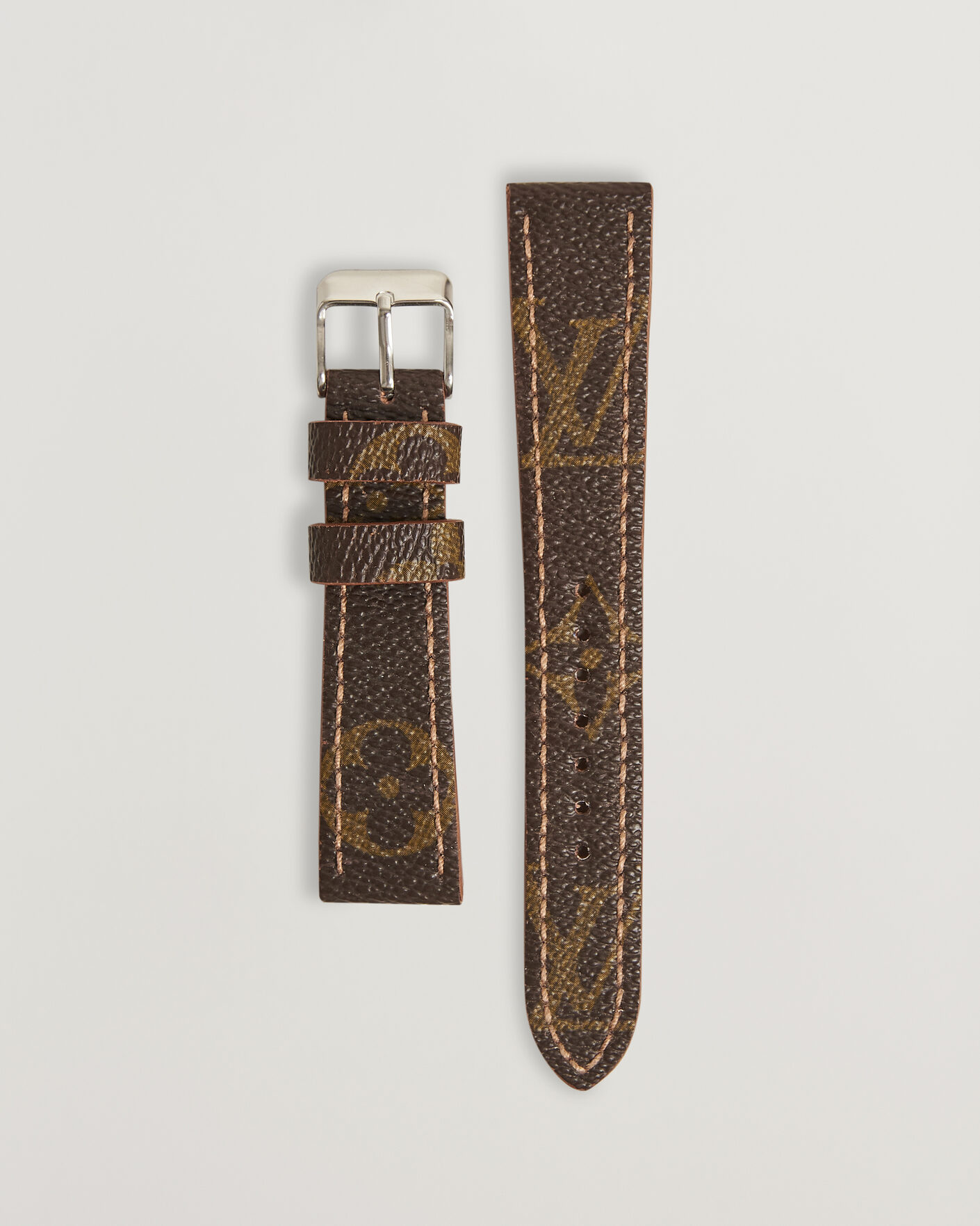Herre | Klokkeremmer | Care with Carl | Watch Strap Remade Louis Vuitton 20/16 mm Monogram