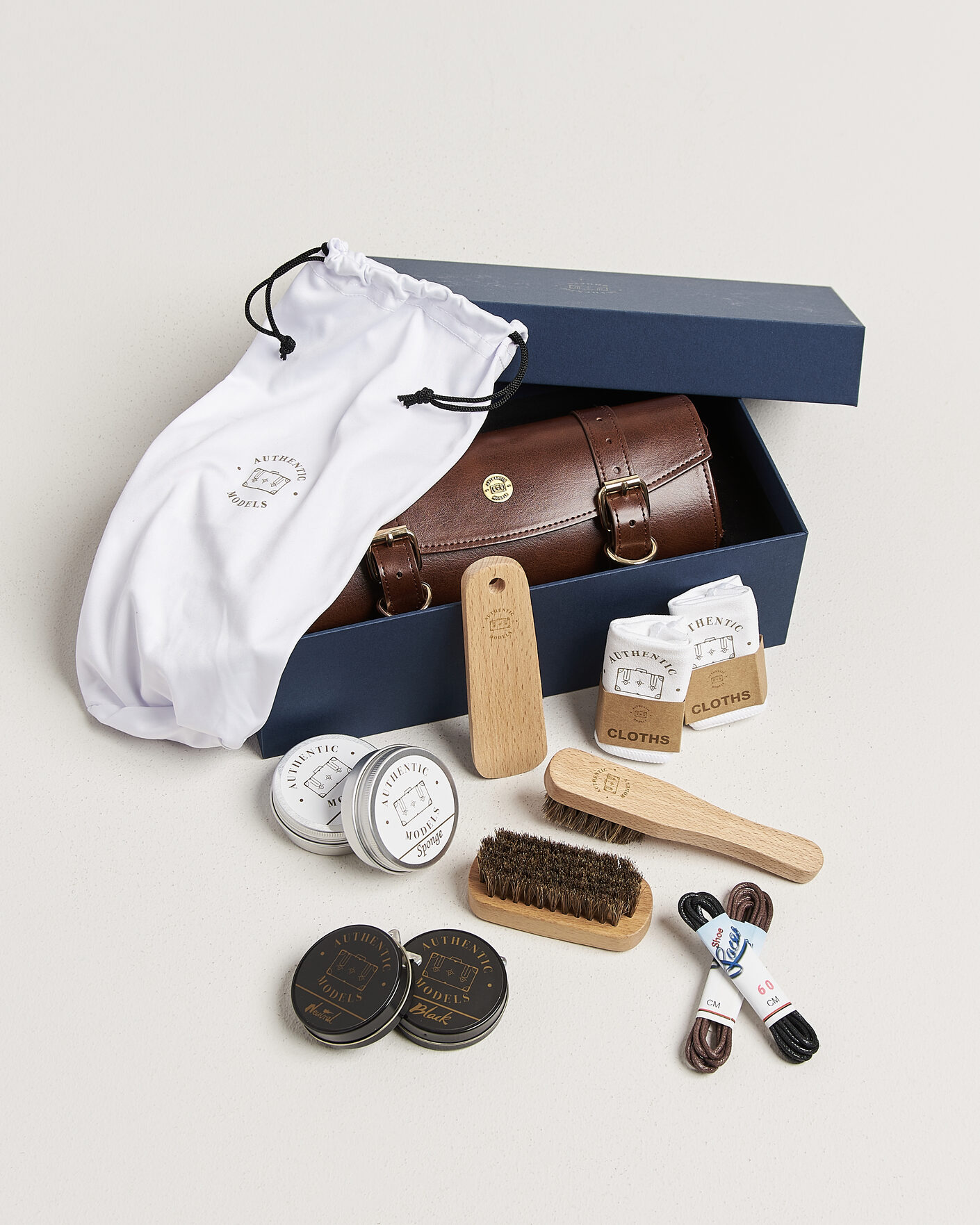 Herre | Skopleie | Authentic Models | Shoe Polishing Kit