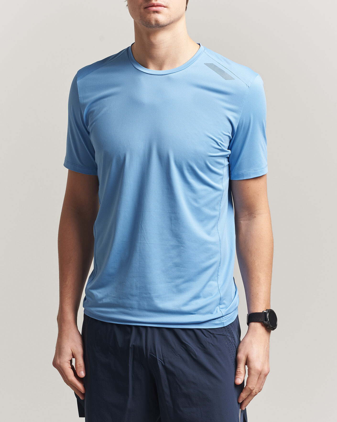 Herre | T-Shirts | SOAR Running | Tech Tee Blue