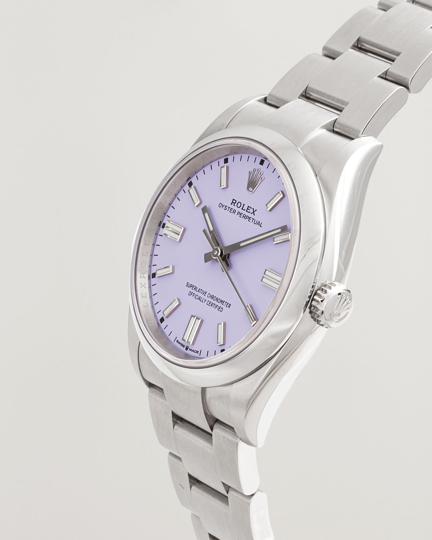 Herre | Pre-Owned & Vintage Watches | Rolex Pre-Owned | Oyster Perpetual Lavender 36
