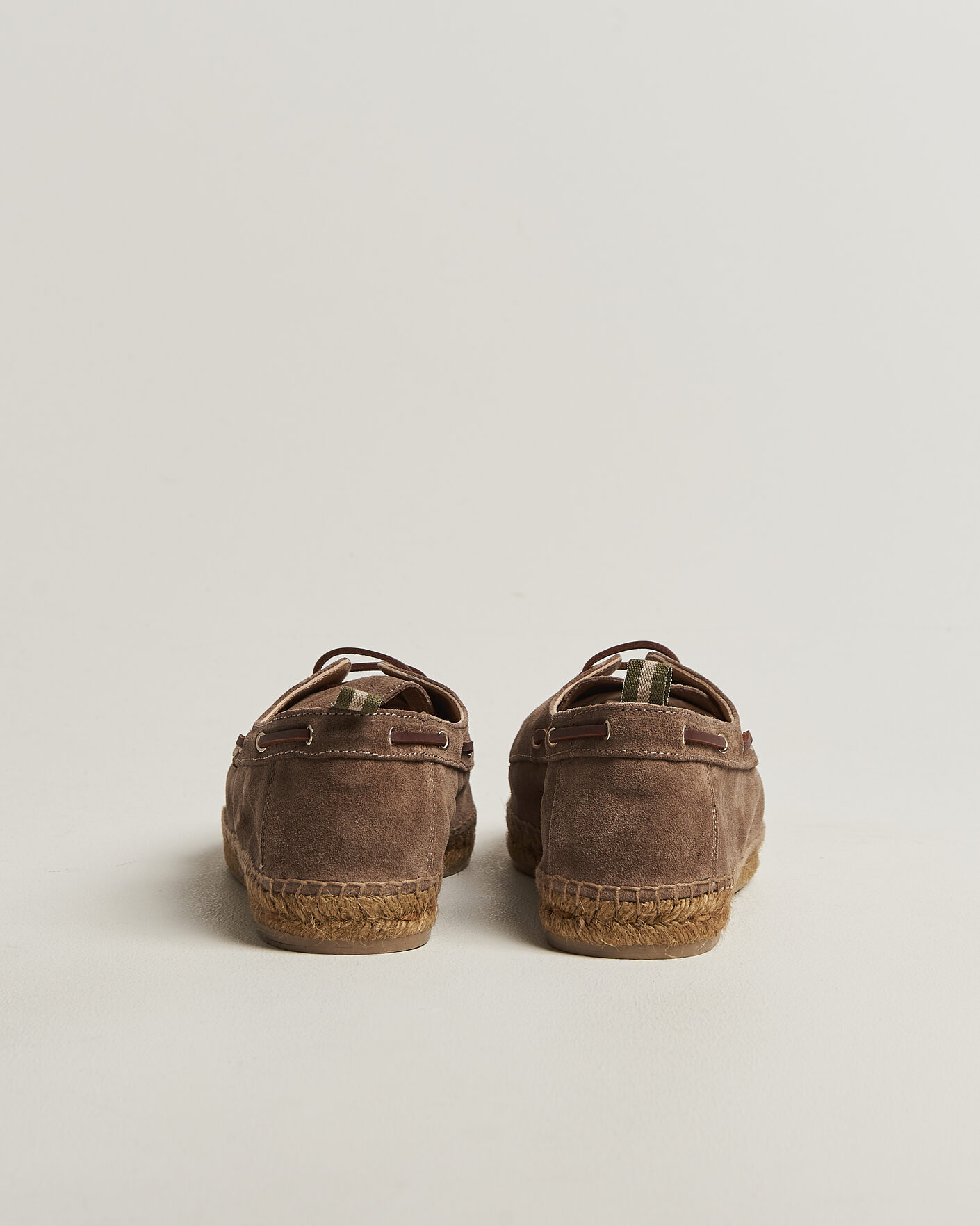 Herre | Espadrillos | Castañer | Nemo Casual Suede Boat Shoe Topo