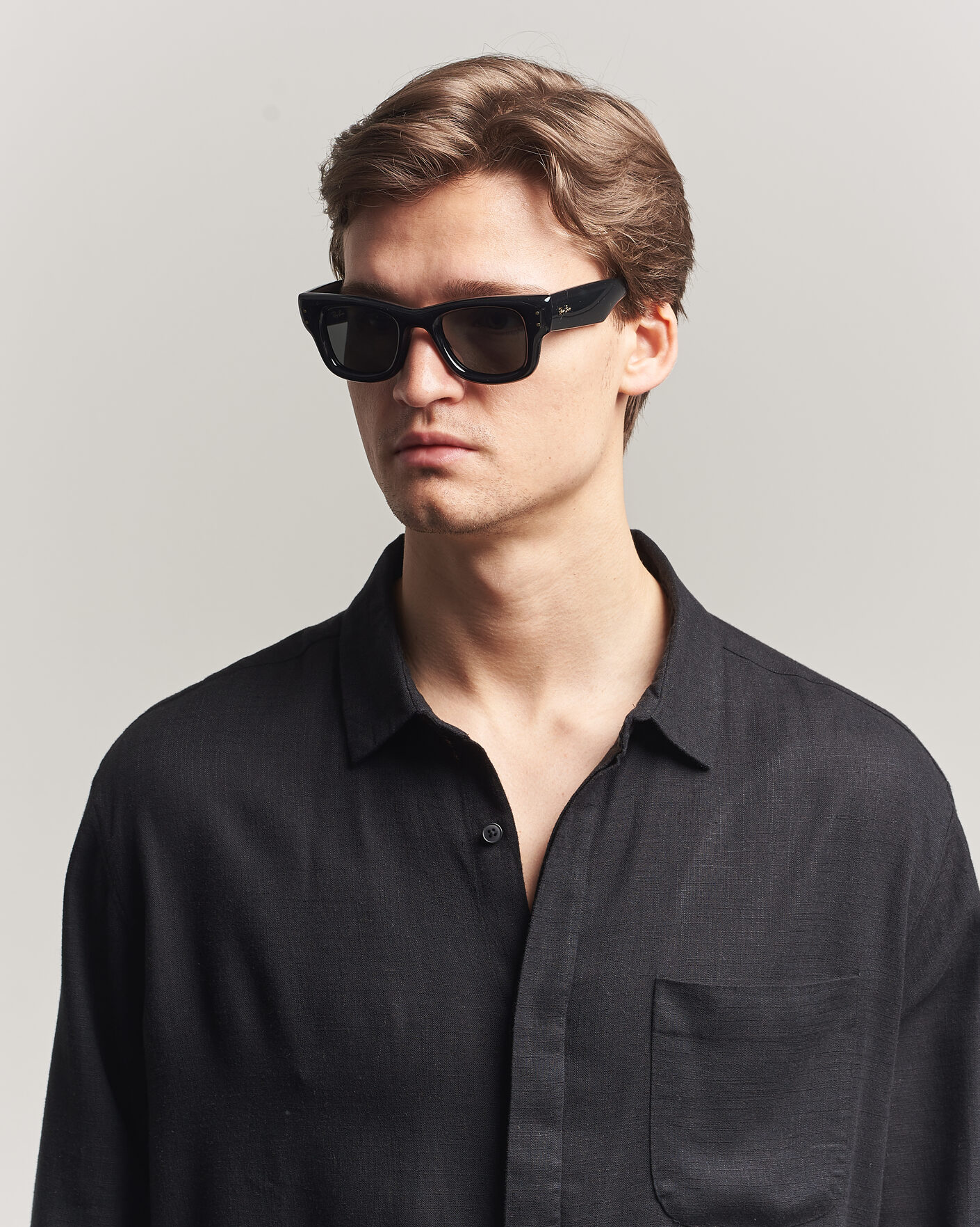 Herre | Solbriller | Ray-Ban | Wayfarer Puffer Sunglasses Black