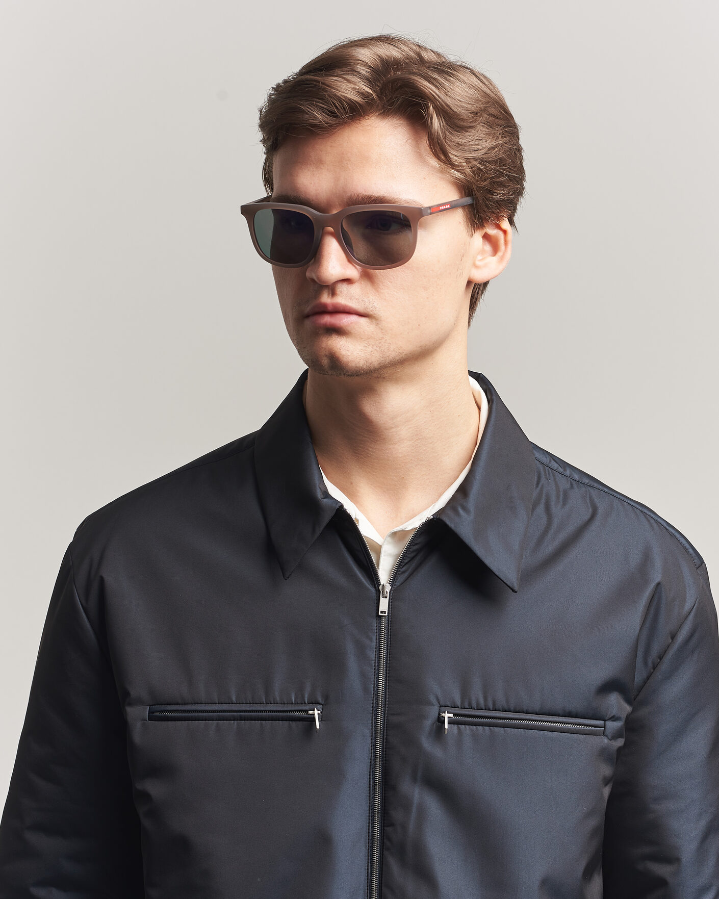 Herre | Solbriller | Prada Linea Rossa | 0PS B09SU Sunglasses Brown Frosted