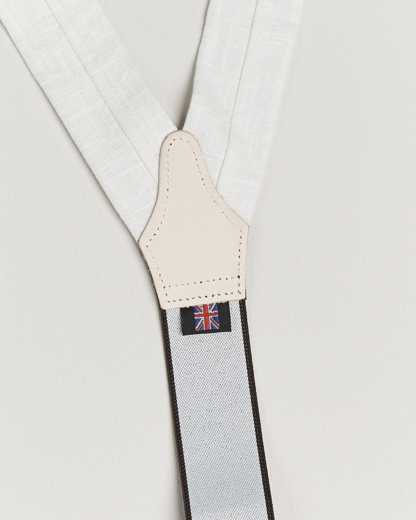 Herre | Bukseseler | Albert Thurston | Linen Braces Ivory