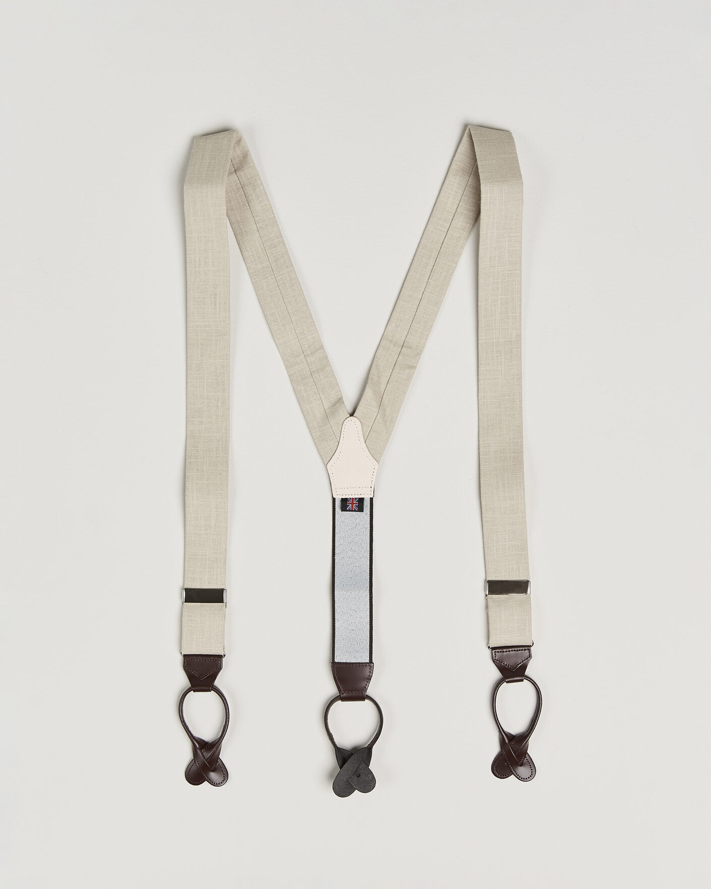 Herre | Bukseseler | Albert Thurston | Linen Braces Natural